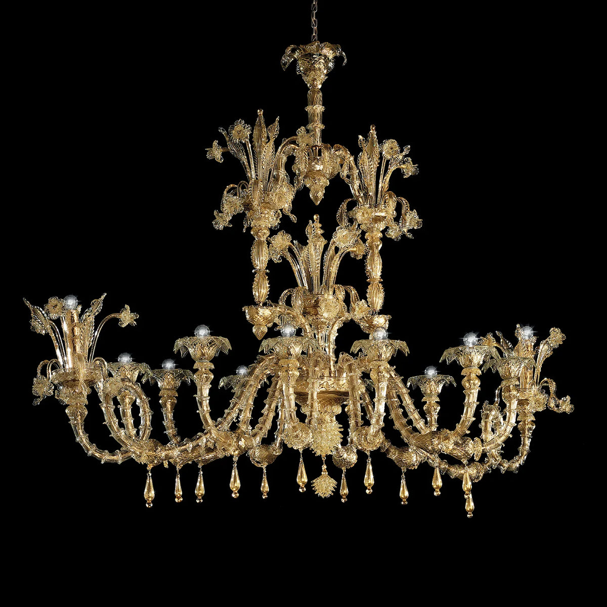 Berliner Chandelier Murano Glass