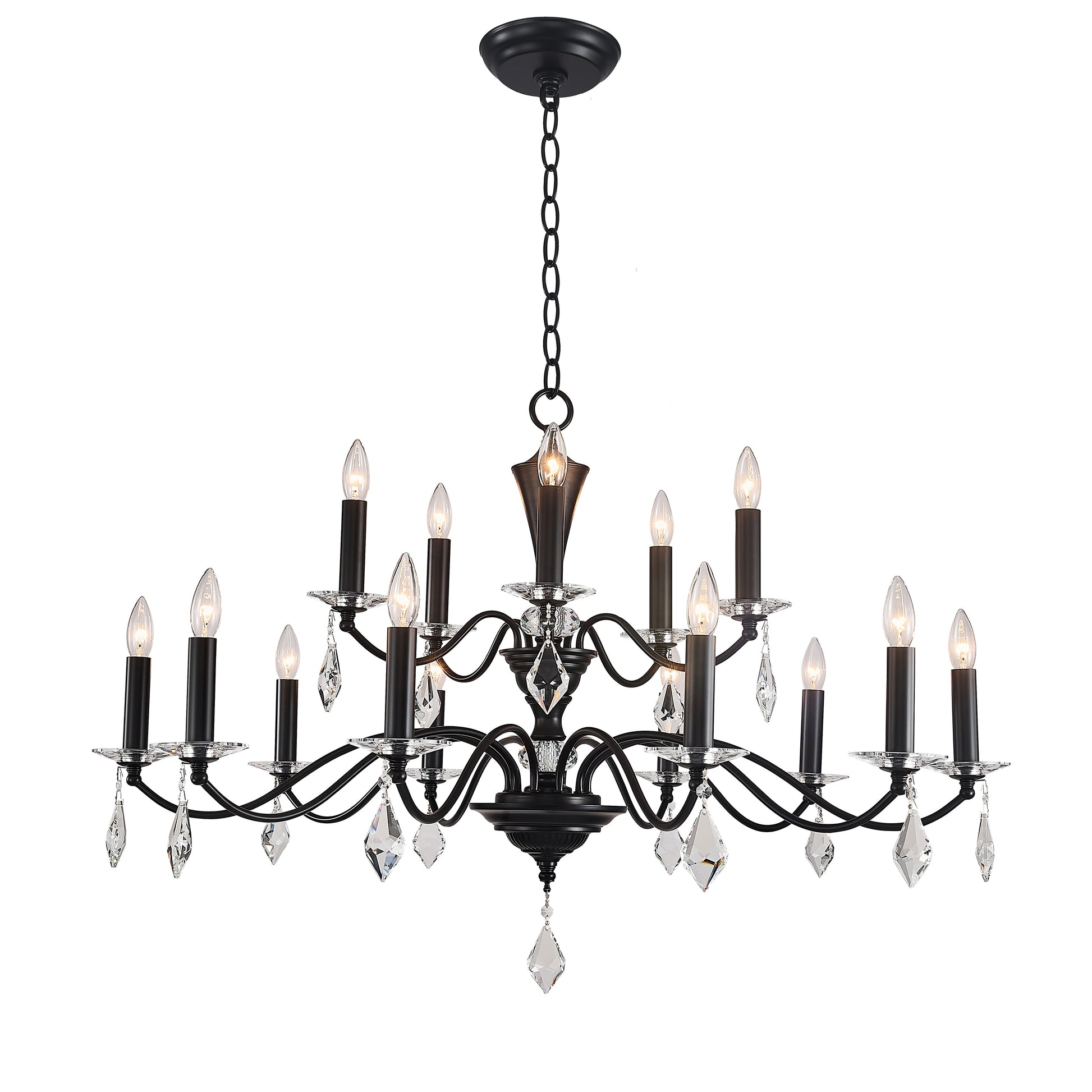 BS71301 Scroll Candelabra Chandelier - Italian Concept - 