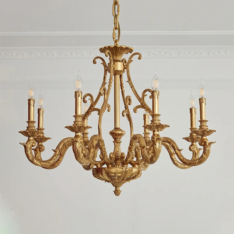 Balbao Classic Brass Chandelier
