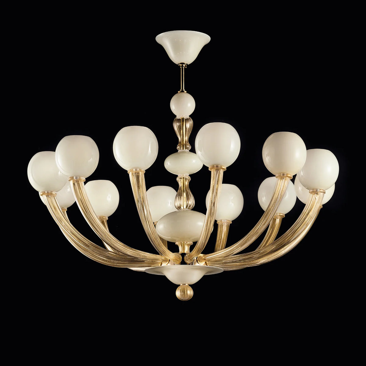Balbi Chandelier Murano Glass Modern