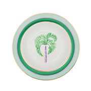 Bernadette Palm Porcelain Soup Bowls – Set of 4 (+1 Bonus Bowl)