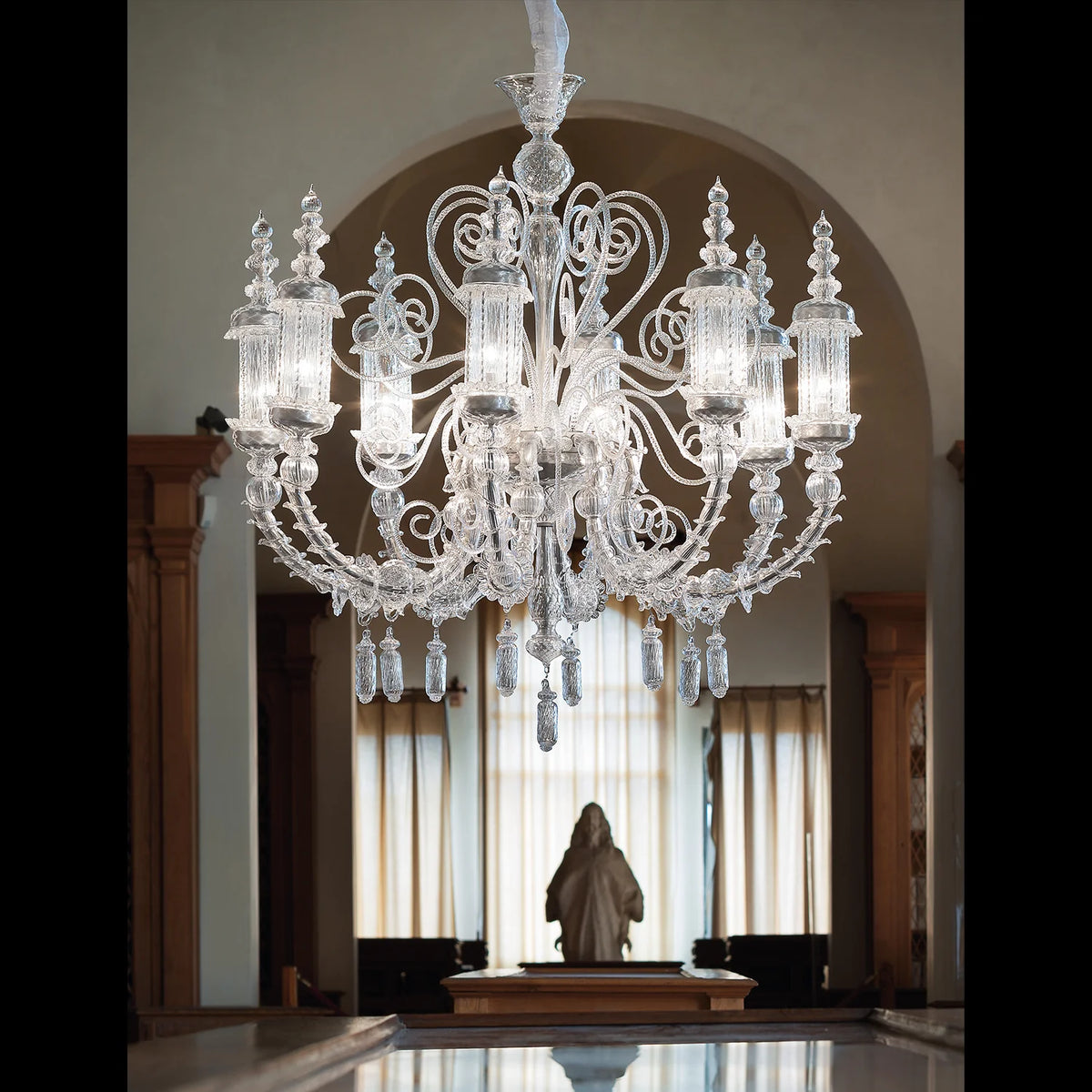 Bucintoro Chandelier Murano Glass