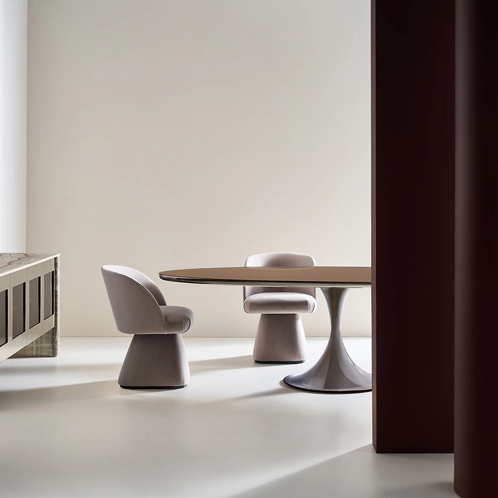 Solstice Oval Pedestal Dining Table