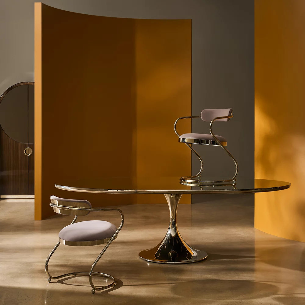 Solstice Oval Pedestal Dining Table