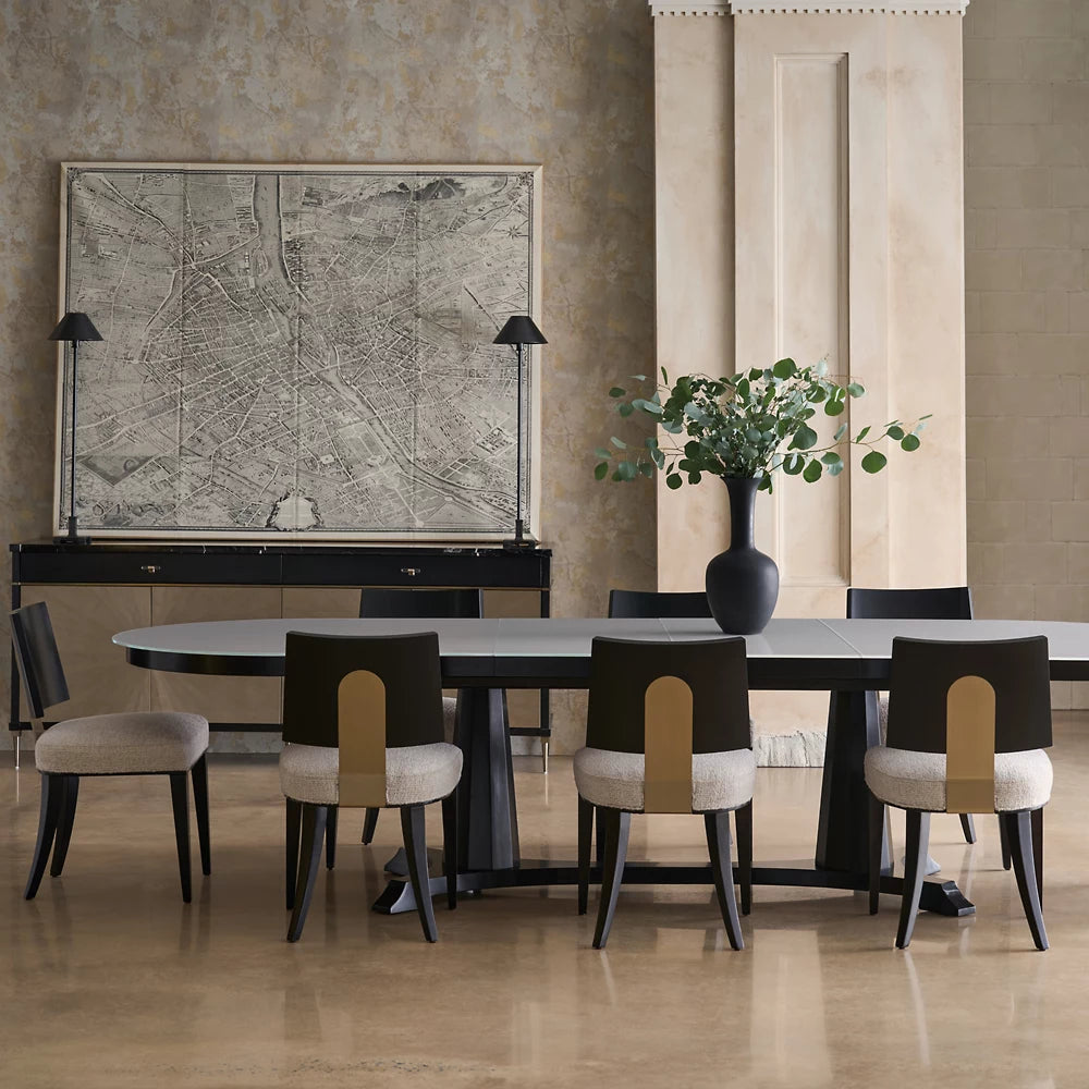 Astor Glass Extendable Dining Table