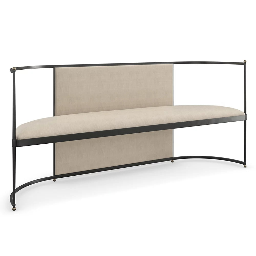 Montclair Curved Bench