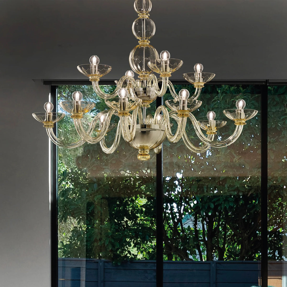 Candiano Chandelier Murano Glass