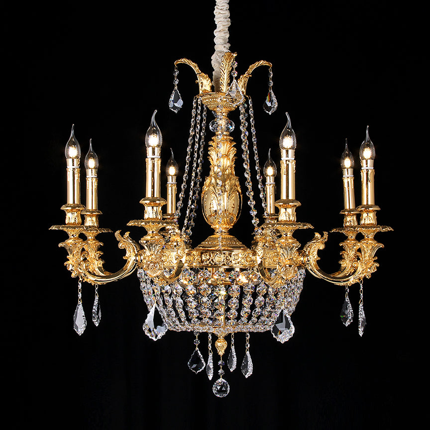 Catania Classic Brass Chandelier