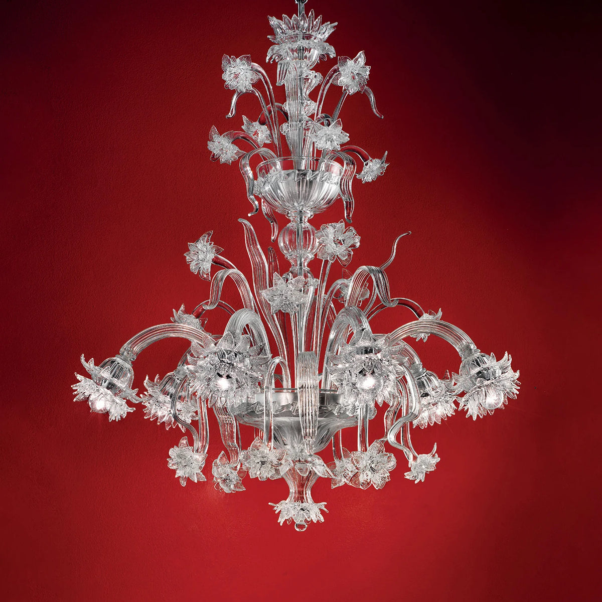 Dahlia Murano Glass Chandelier