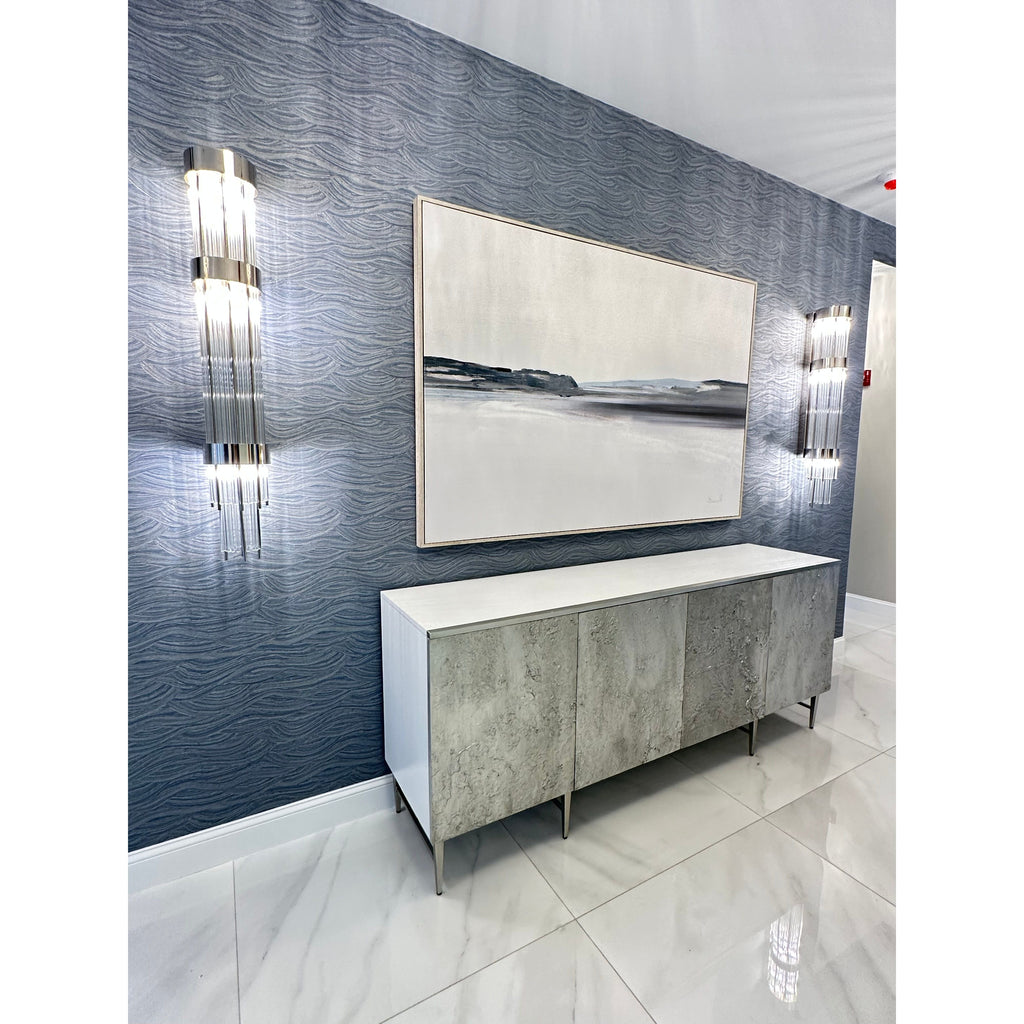 Telar 44"H Vertical Mounted Sconce - Italian Concept -