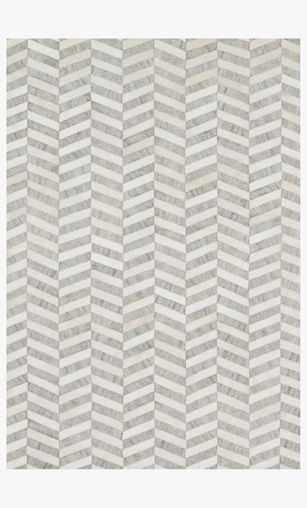 Dorado Leather Collection DB-01 Grey / Ivory