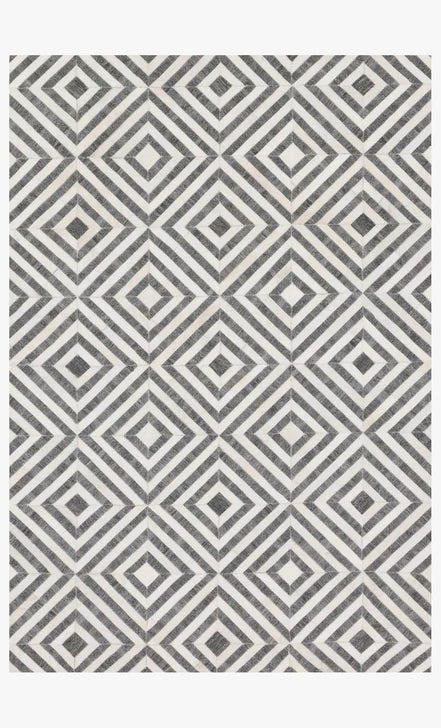 Dorado Leather Collection DB-03 Charcoal / Ivory