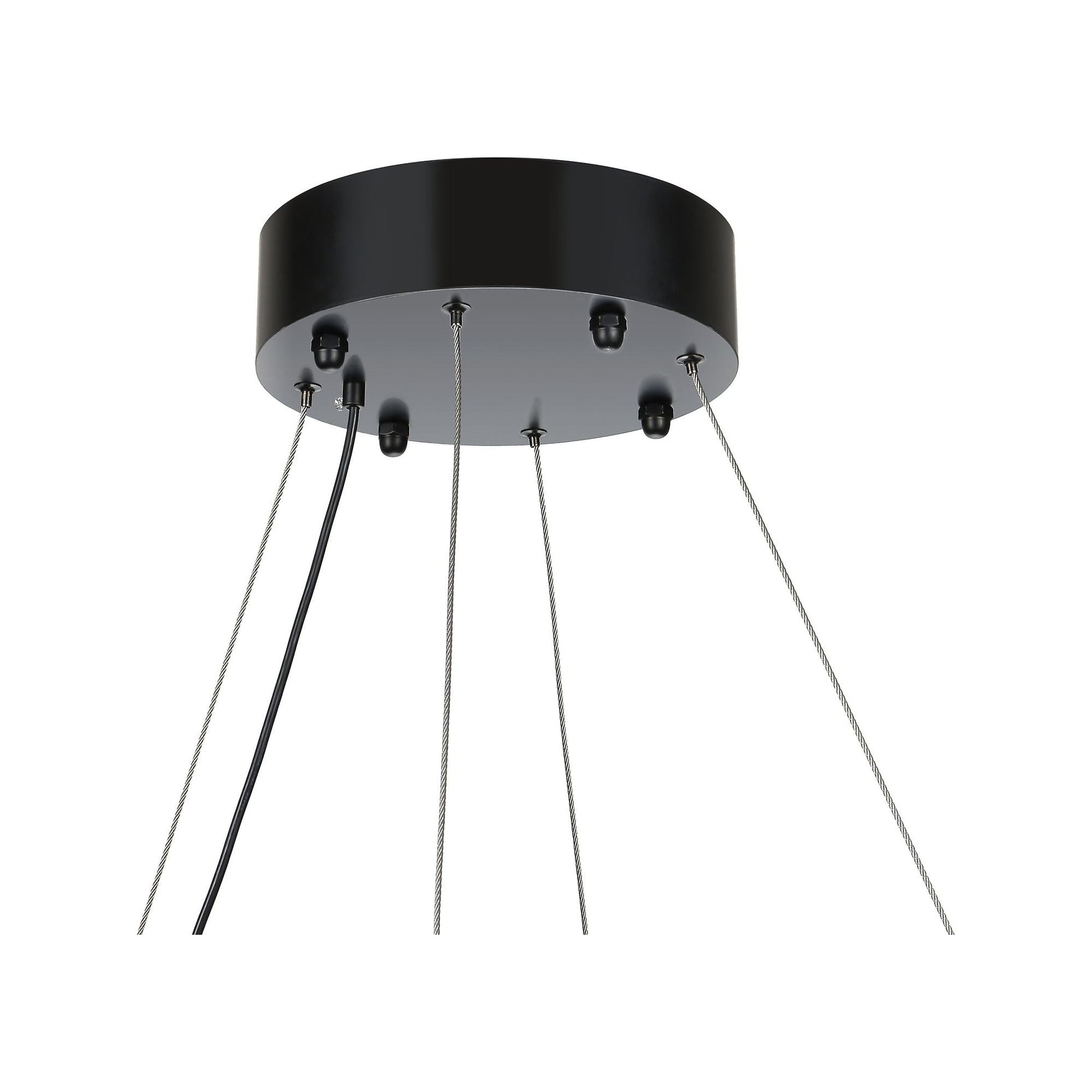 Natural Marble Halo Round Ring Chandelier - Italian Concept