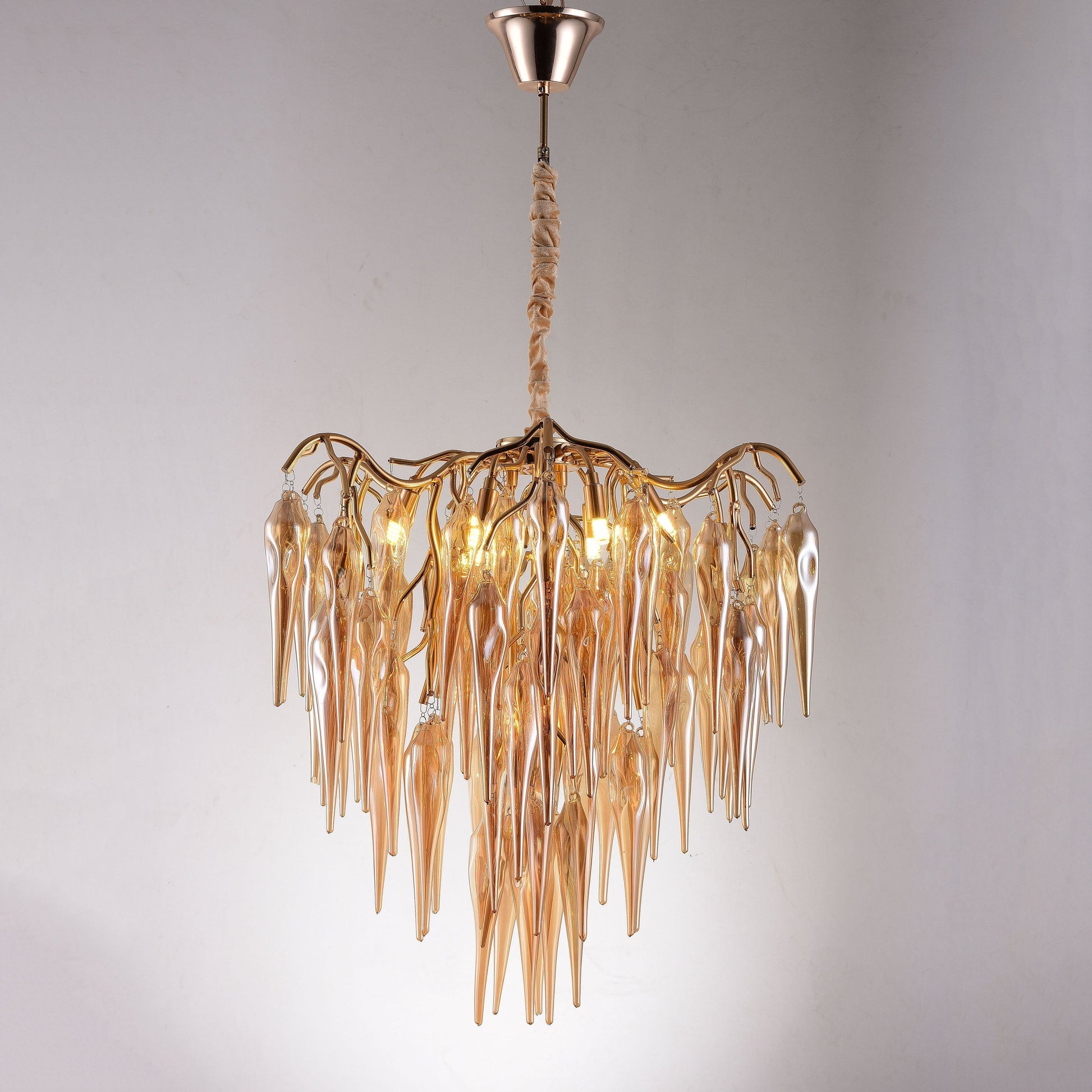 Glacier Organic Branching Round Chandelier 8002-800A - Italian Concept