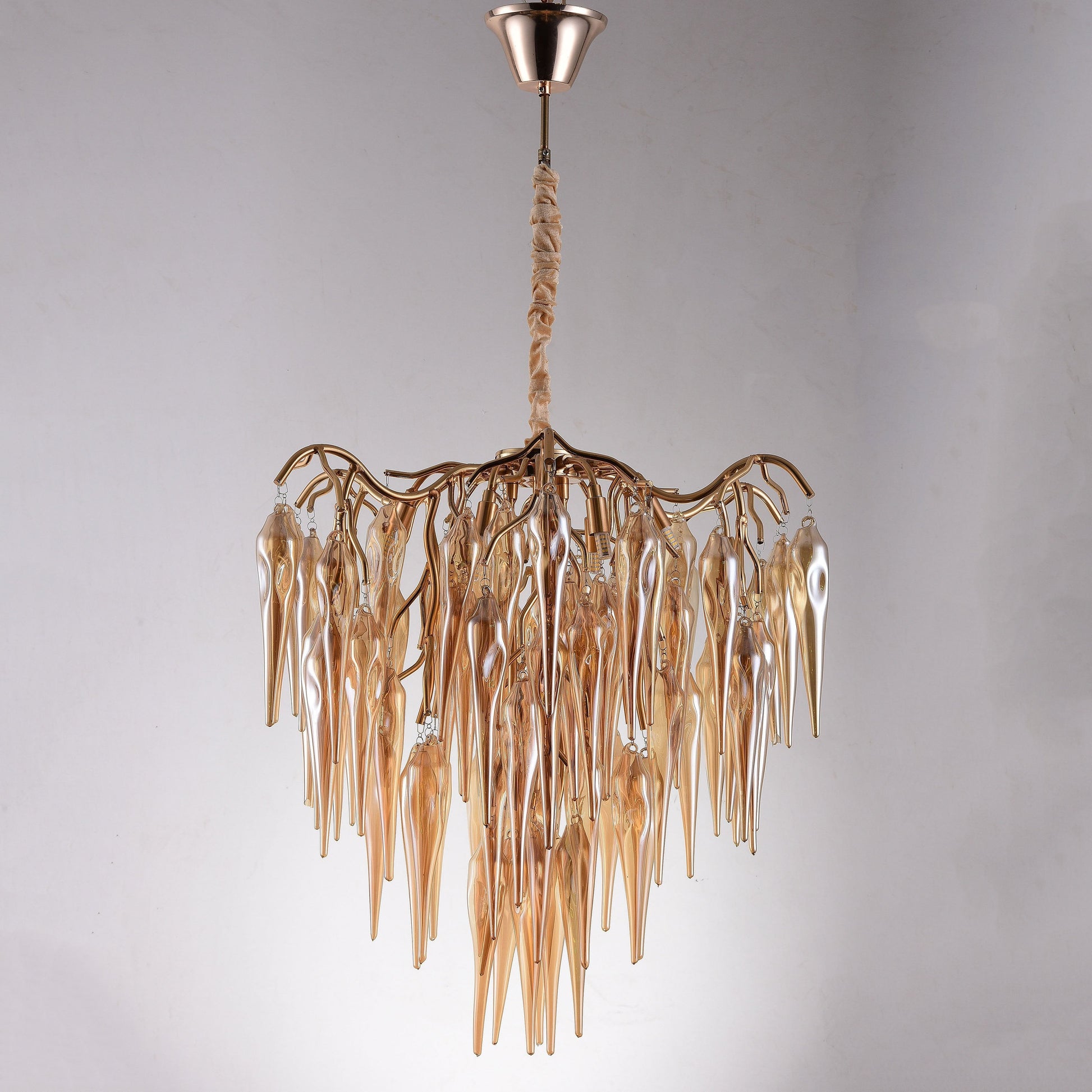 Glacier Organic Branching Round Chandelier 8002-800A - Italian Concept