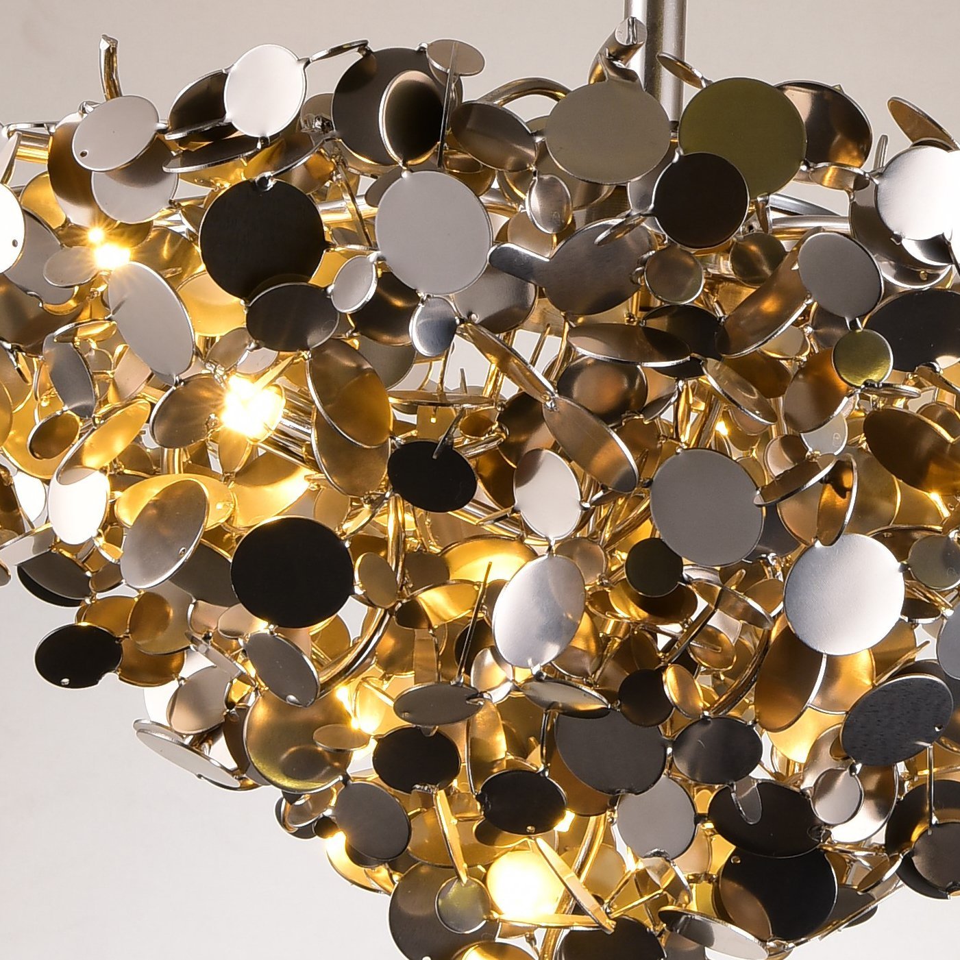 Plutot Round Penny Chandelier - Italian Concept