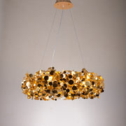 Plutot Halo Round Penny Chandelier - Italian Concept