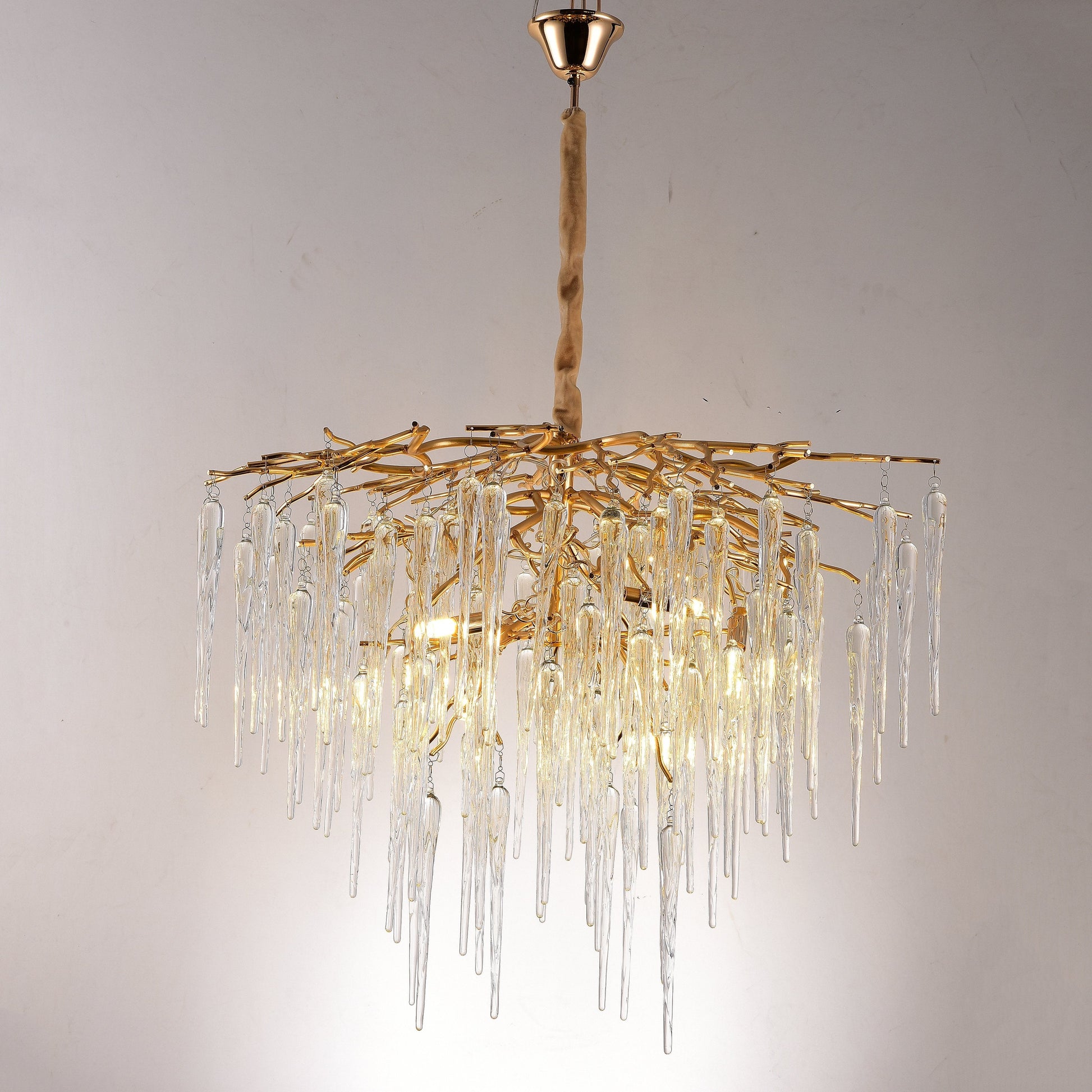 Glacier Organic Branching Round Chandelier 8002-800A - Italian Concept