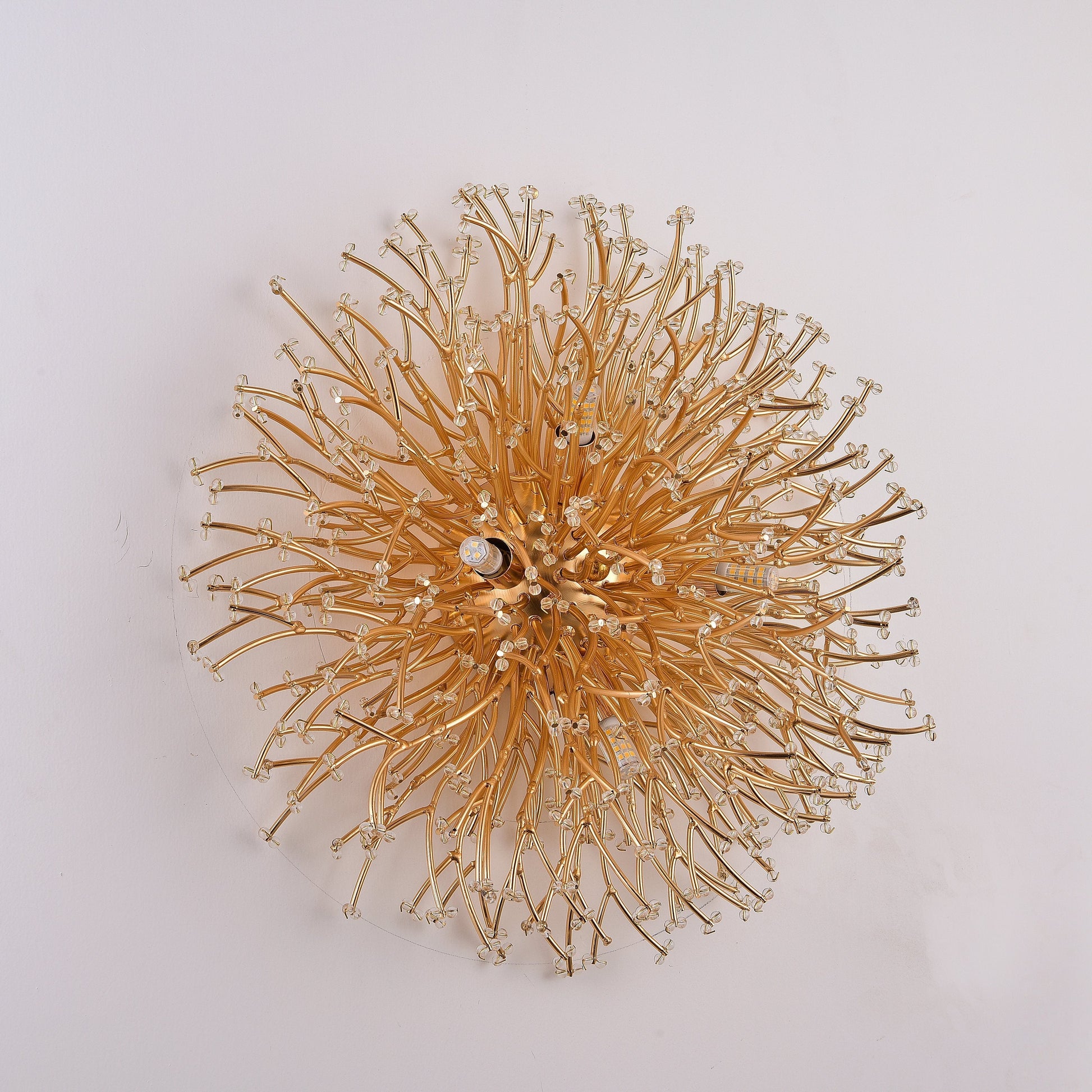 Livio 16" Branching Round Teardrop Flushmount / Sconce - Italian Concept