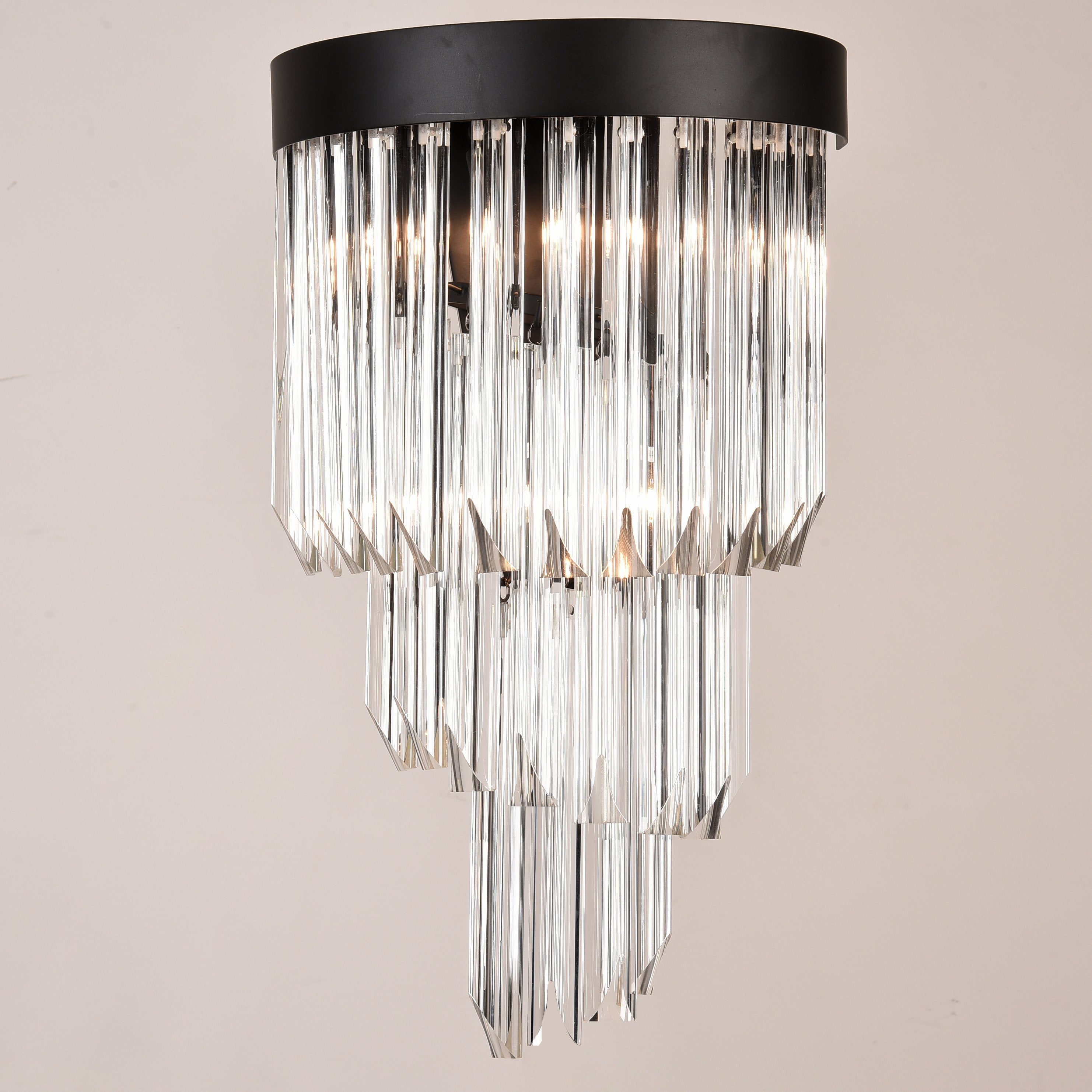 Twin Palms Crystal Sconce - Italian Concept