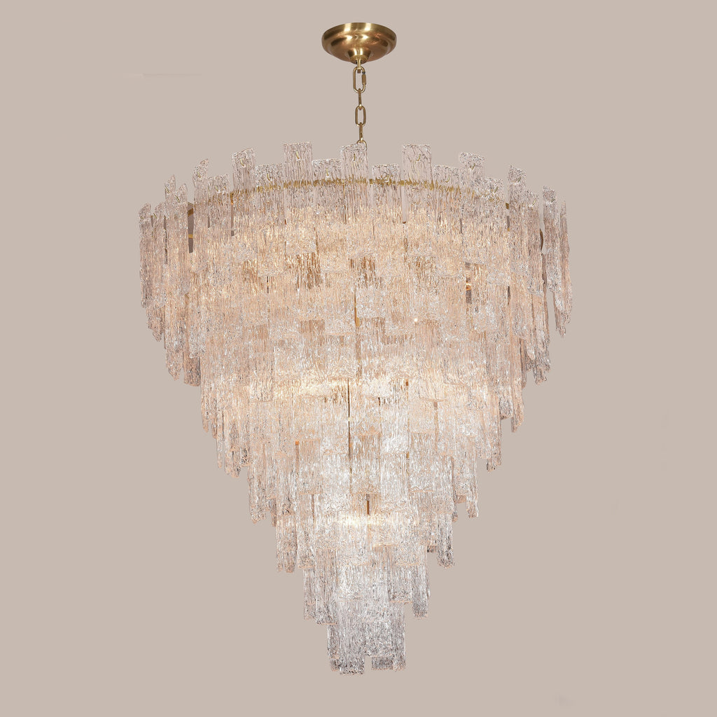 Giovanni Cascade Tiered Murano Glass Chandelier - Italian Concept