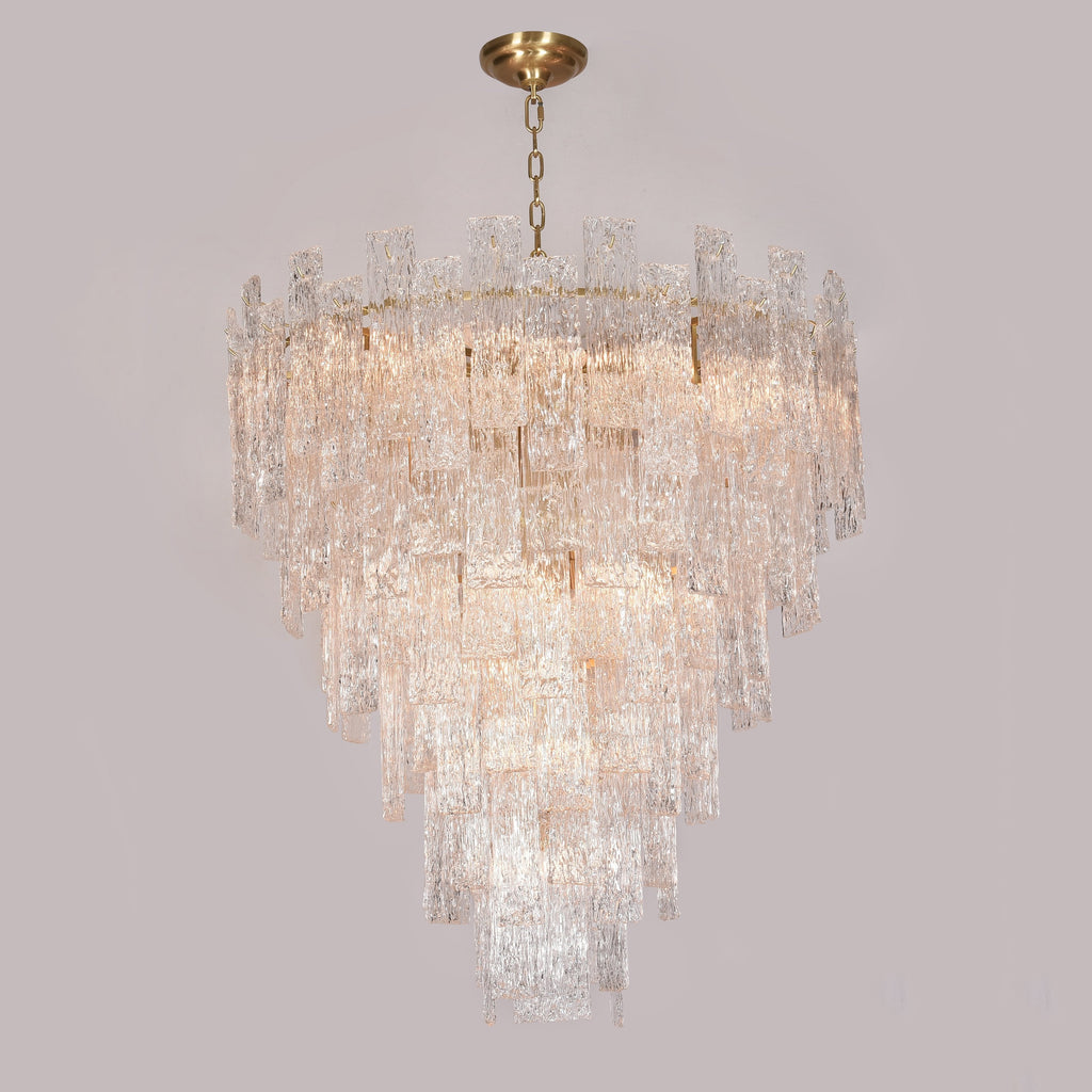 Giovanni Cascade Tiered Murano Glass Chandelier - Italian Concept
