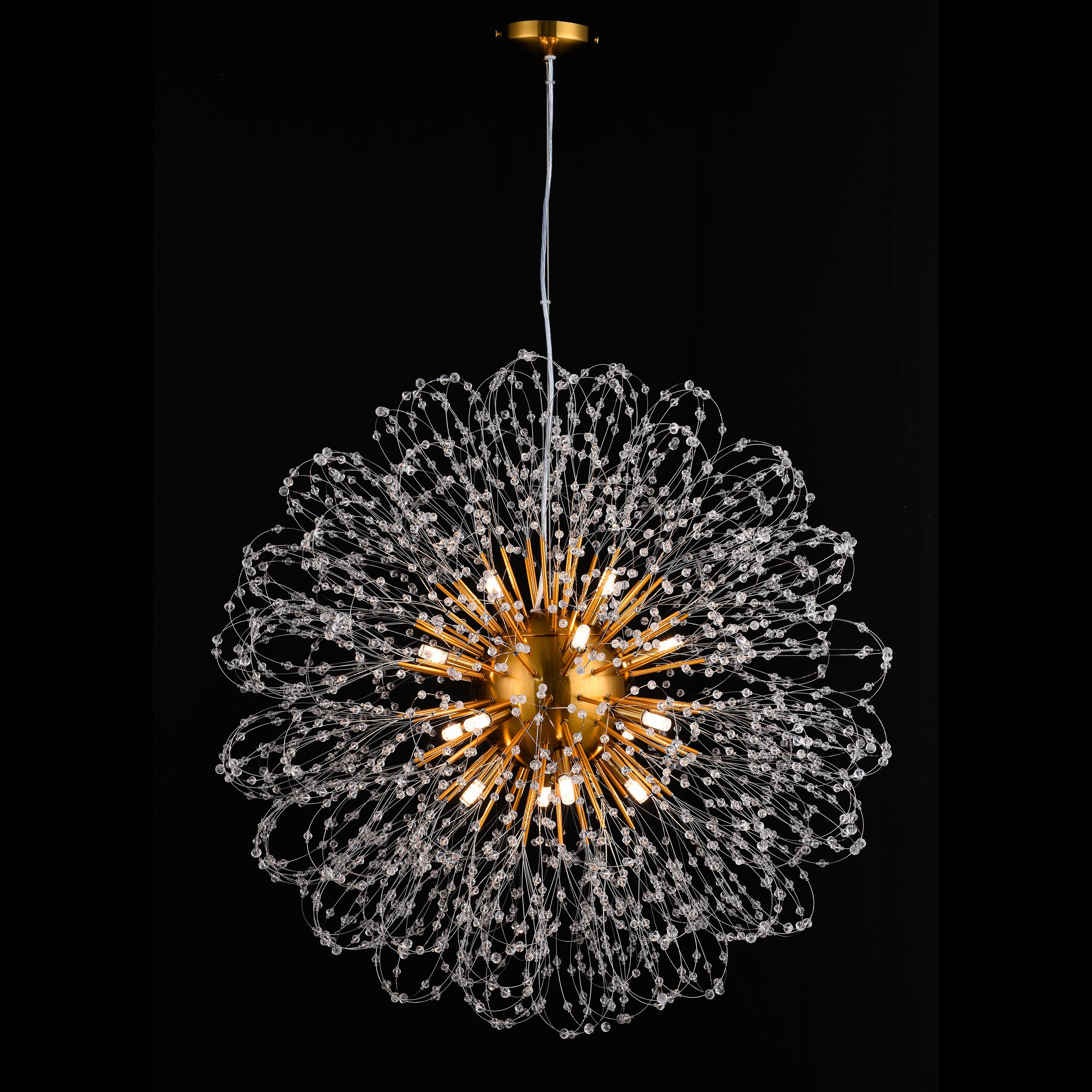 Mina Dandelion Sputnik Starburst Chandelier - Italian Concept - 