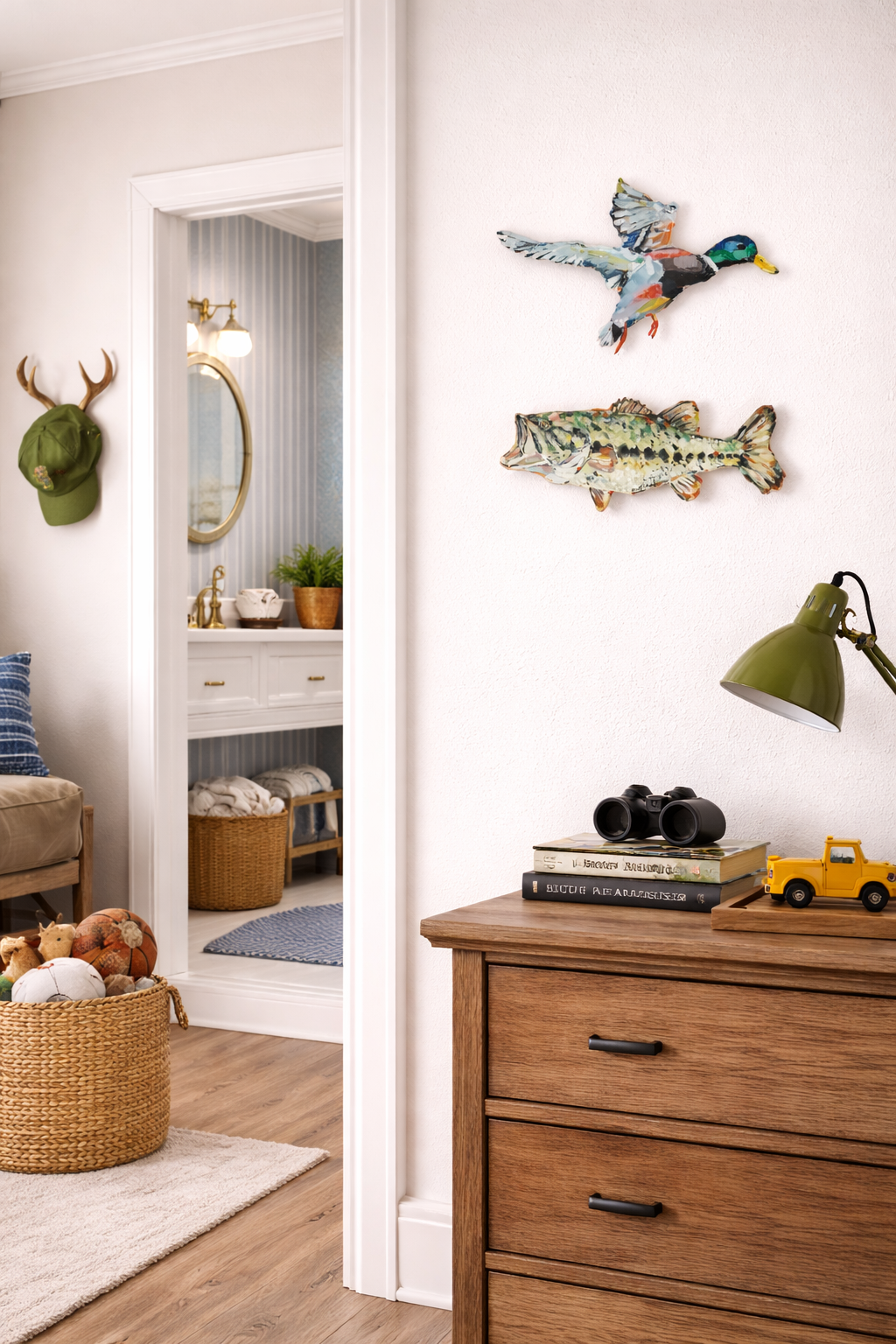 Take Flight Mallard Duck Acrylic Wall Contour
