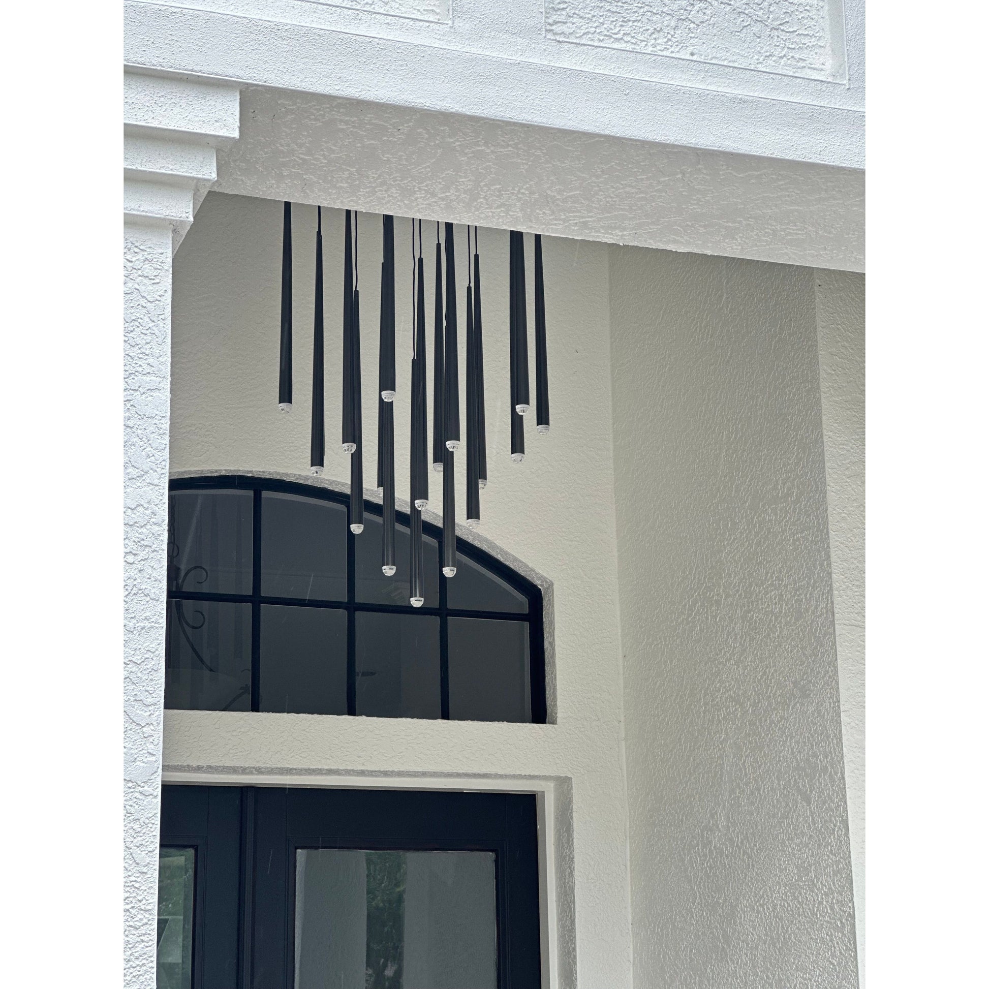 Anthropology Round Tubular Pendant Light - Italian Concept