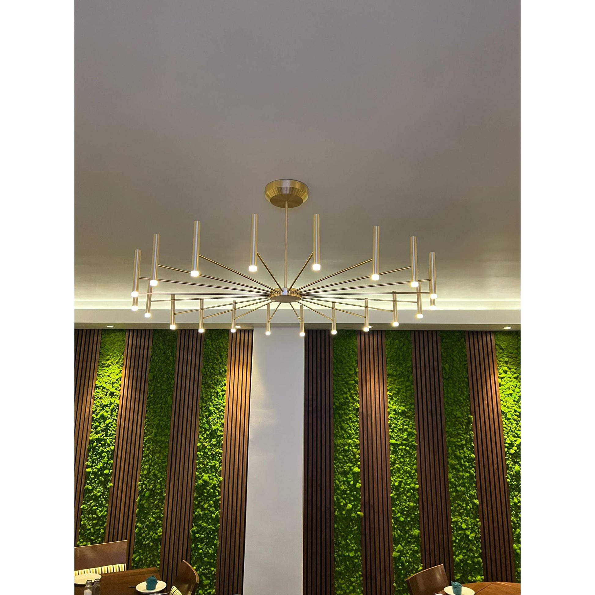 Gabin Sputnik Round LED Ring Chandelier - Italian Concept