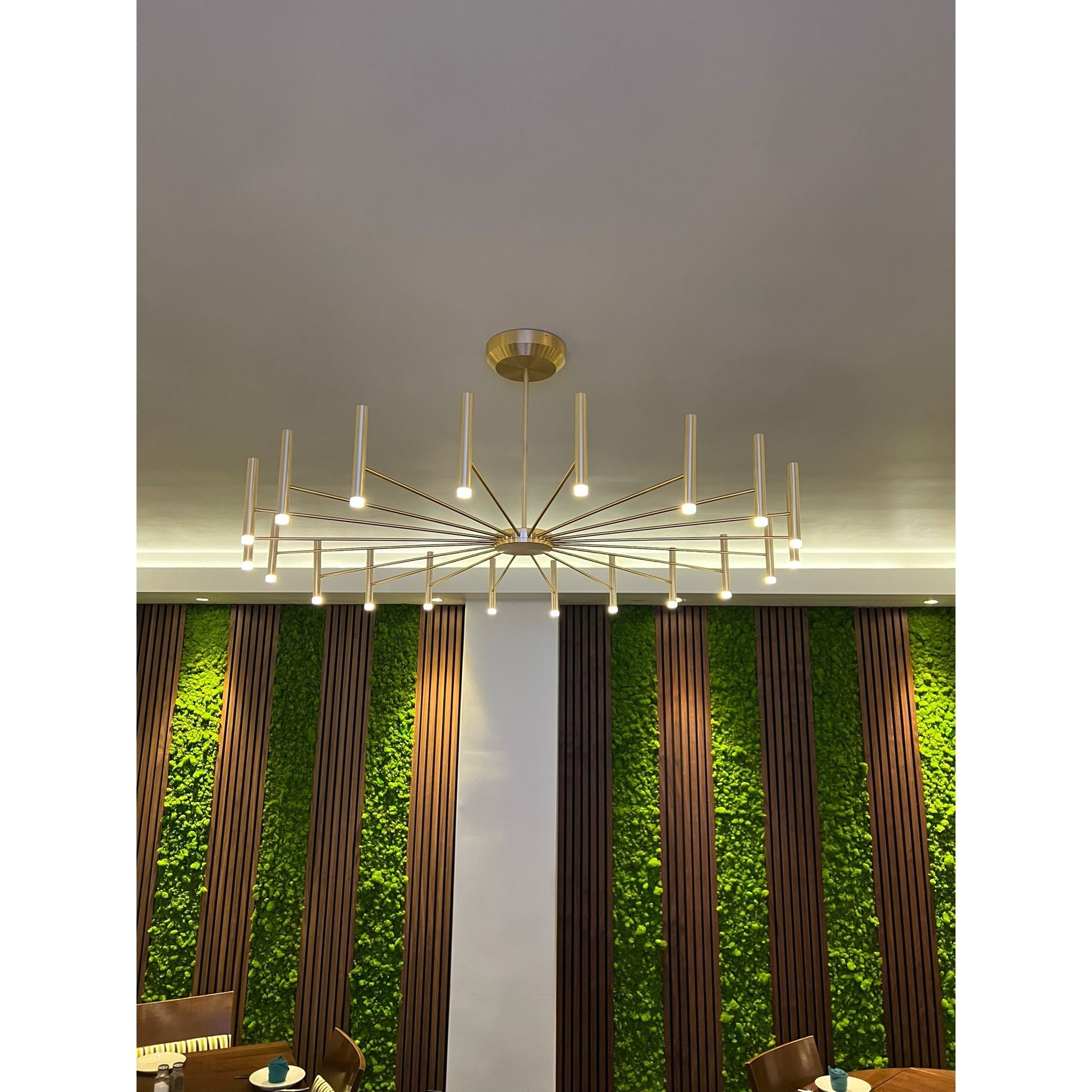 Gabin Sputnik Round LED Ring Chandelier - Italian Concept