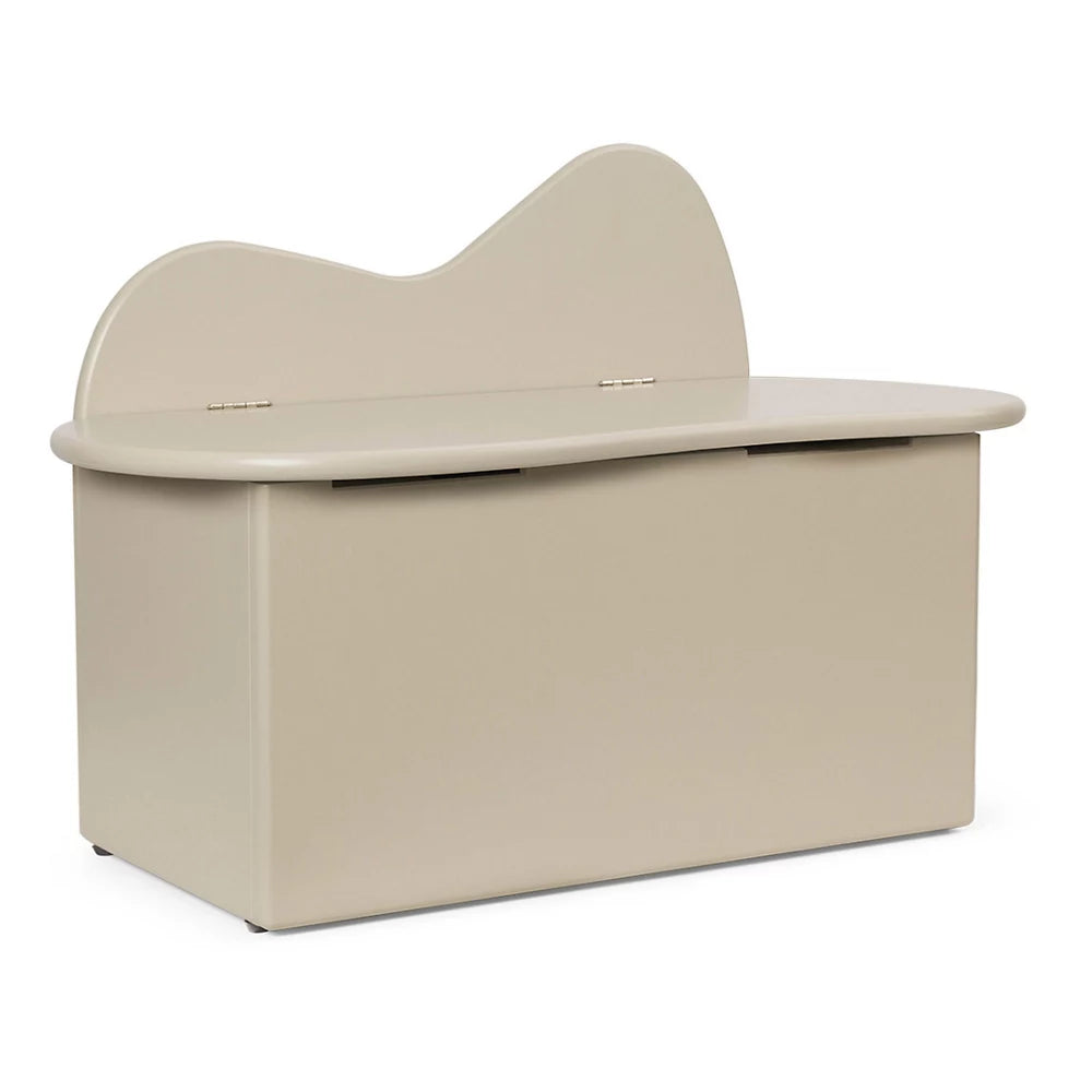 Solis Sculptural Storage Bench