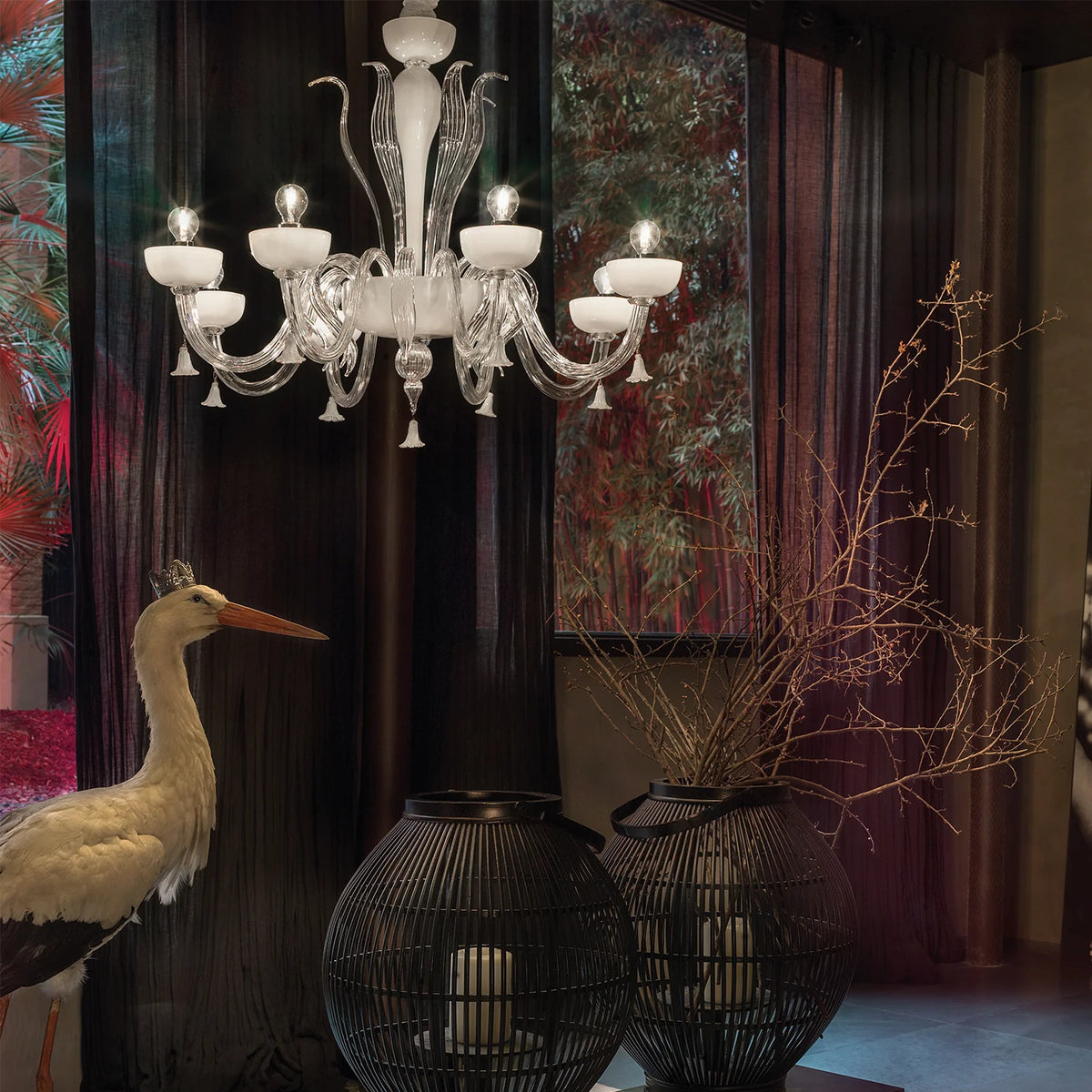 Foscari Chandelier Murano Glass