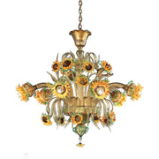 Girasoli Chandelier Murano Glass