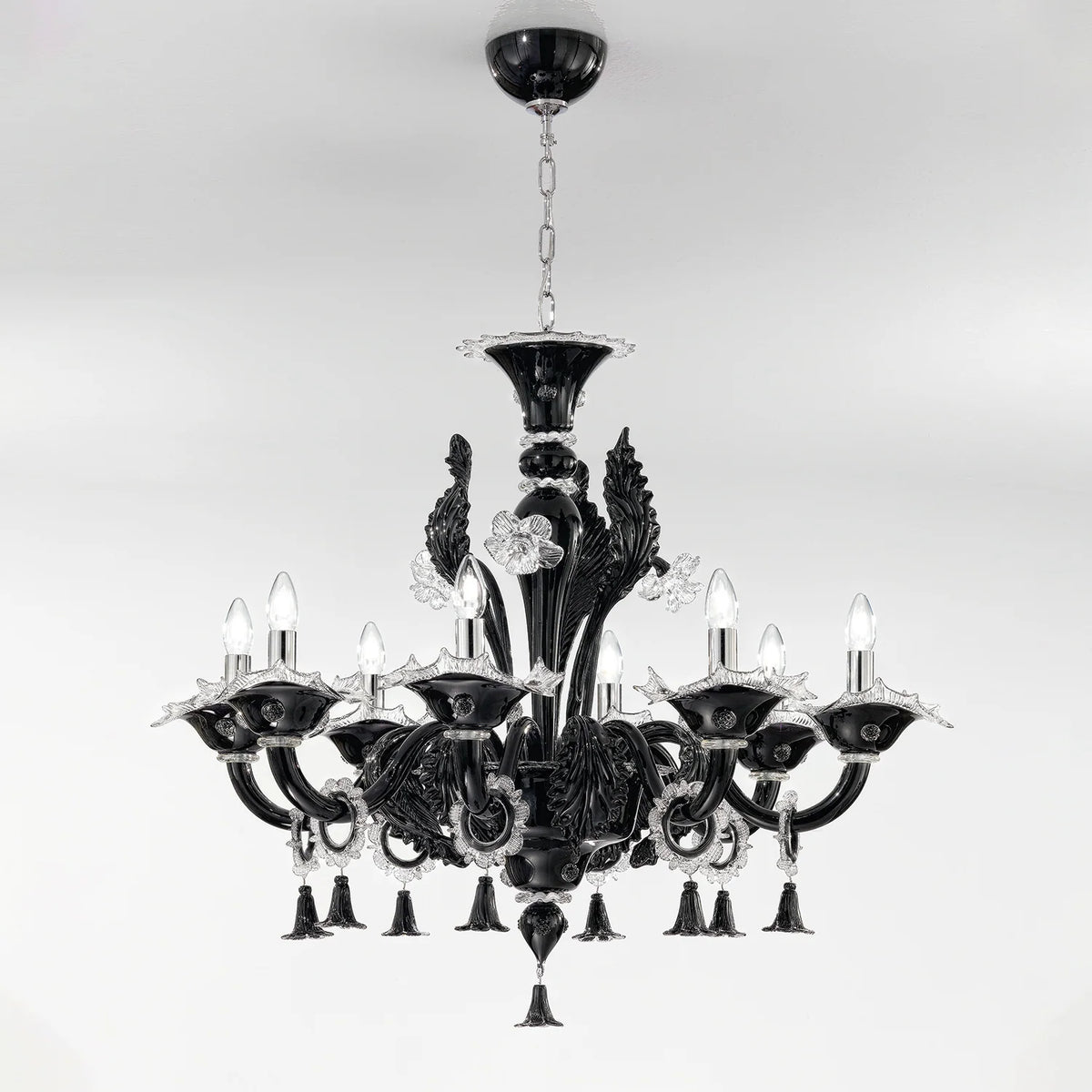 Giustinian Chandelier Murano Glass