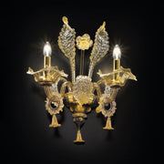 Giustinian Wall Light Murano Glass