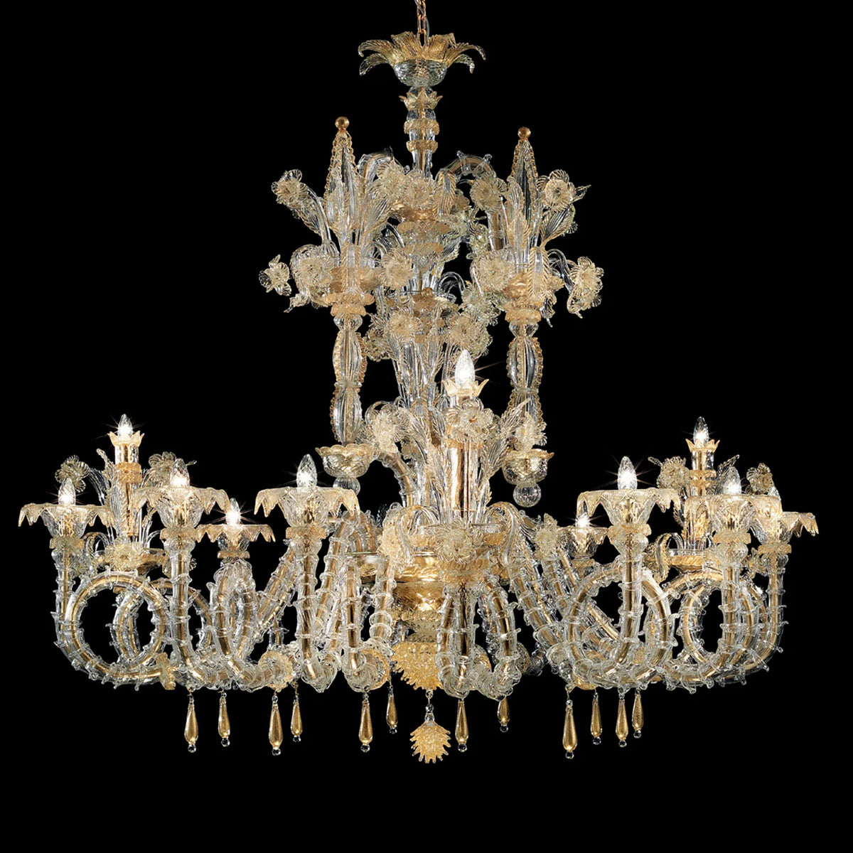 Hawalli Chandelier Murano Glass