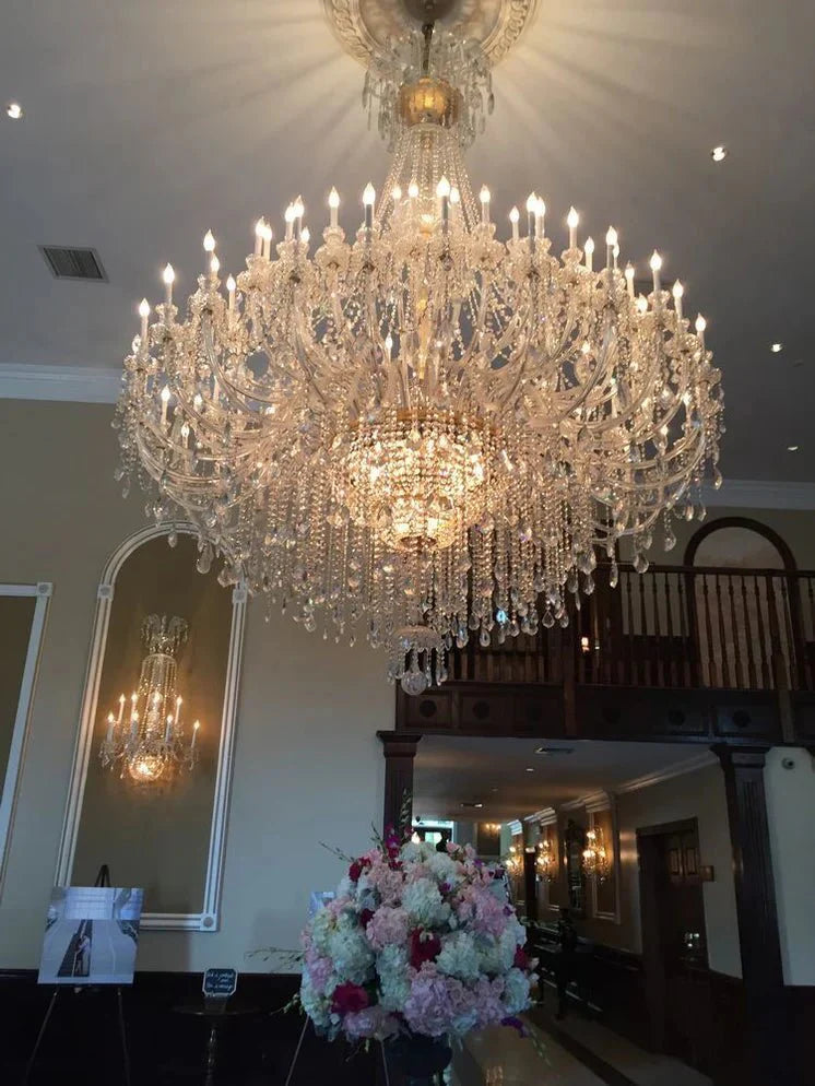 Allete 72 Light Crystal Arm Maria Theresa Classic Crystal Chandelier - Italian Concept -