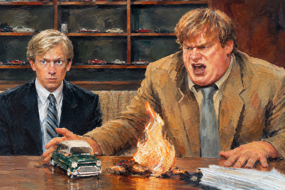 Meat Wagon - Tommy Boy Art Print