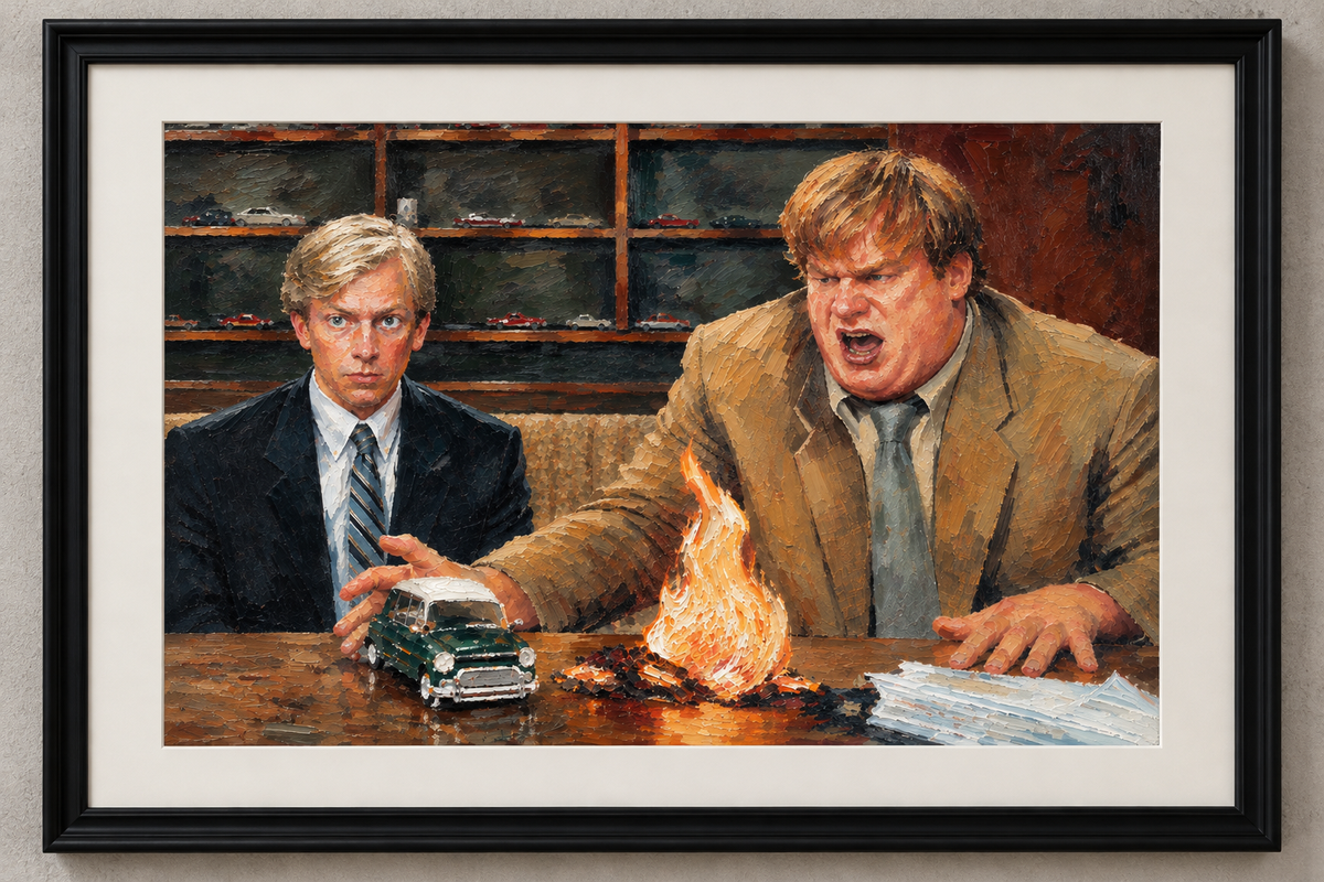 Meat Wagon - Tommy Boy Art Print