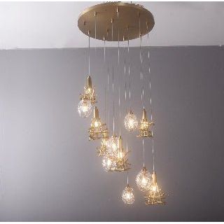 Nest Branching Glass Gem Pendant Light - Italian Concept