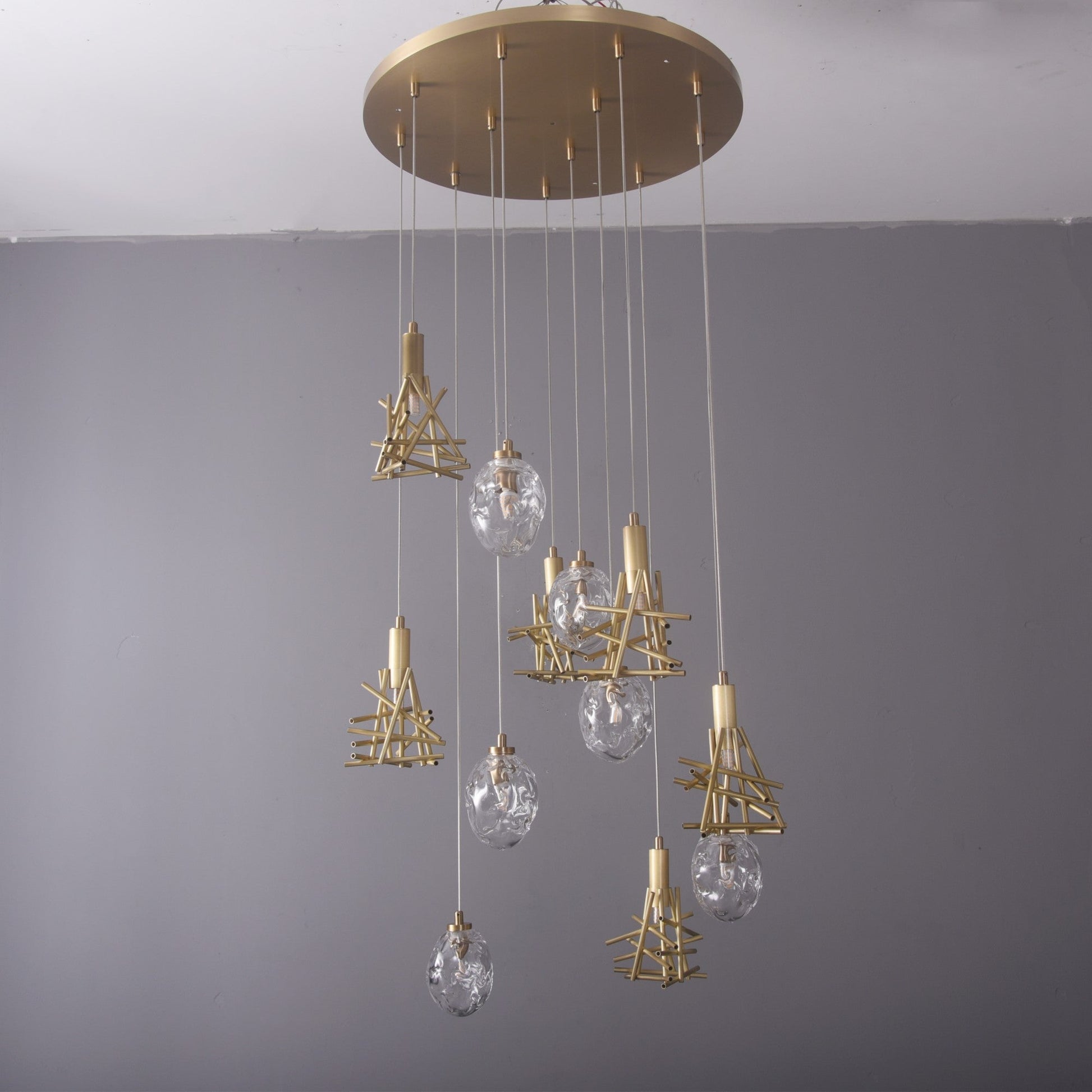 Nest Branching Glass Gem Pendant Light - Italian Concept