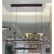 Aprilia Round LED Ring Chandelier - Italian Concept - 