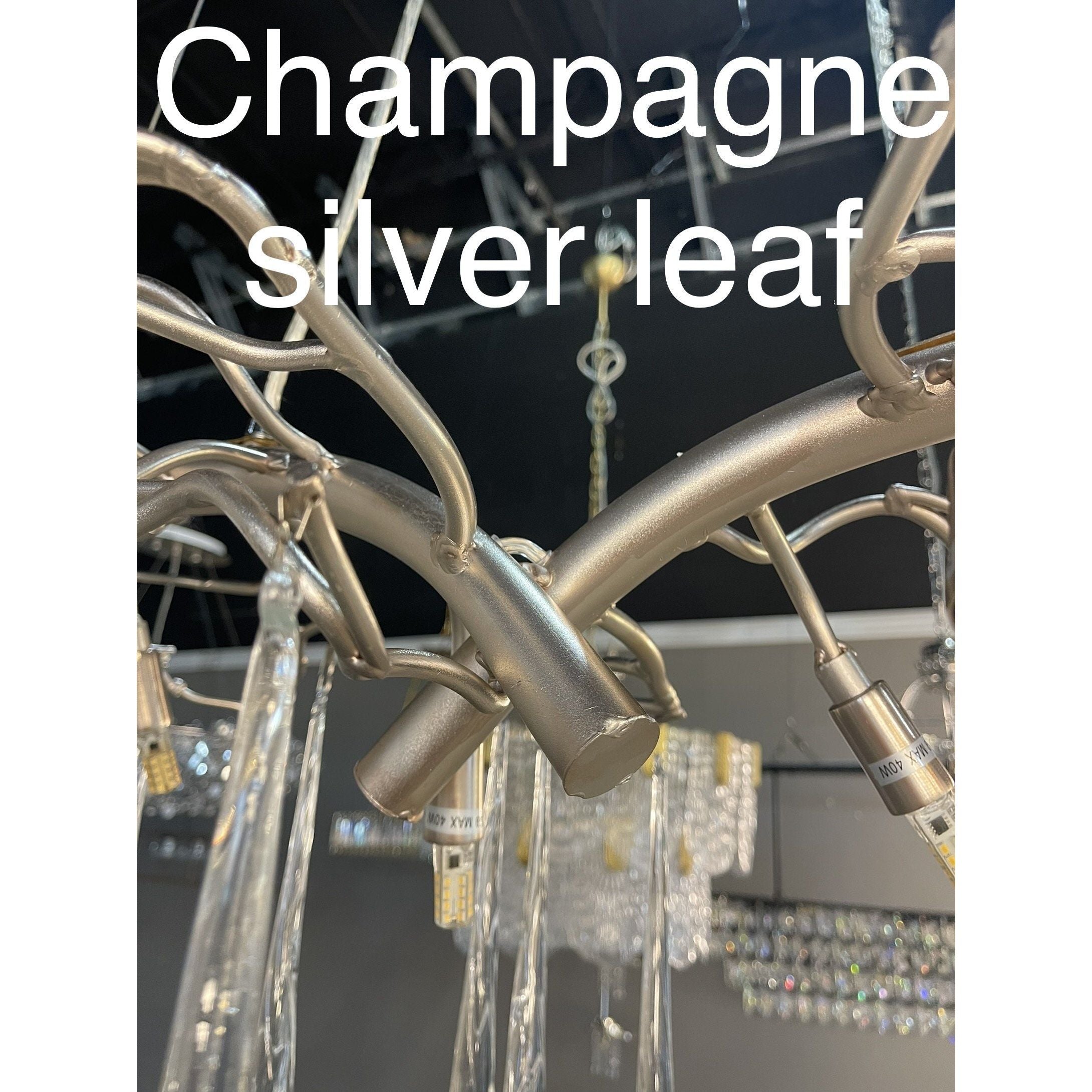 Lukas Linear Organic Branching Chandelier - Italian Concept - 