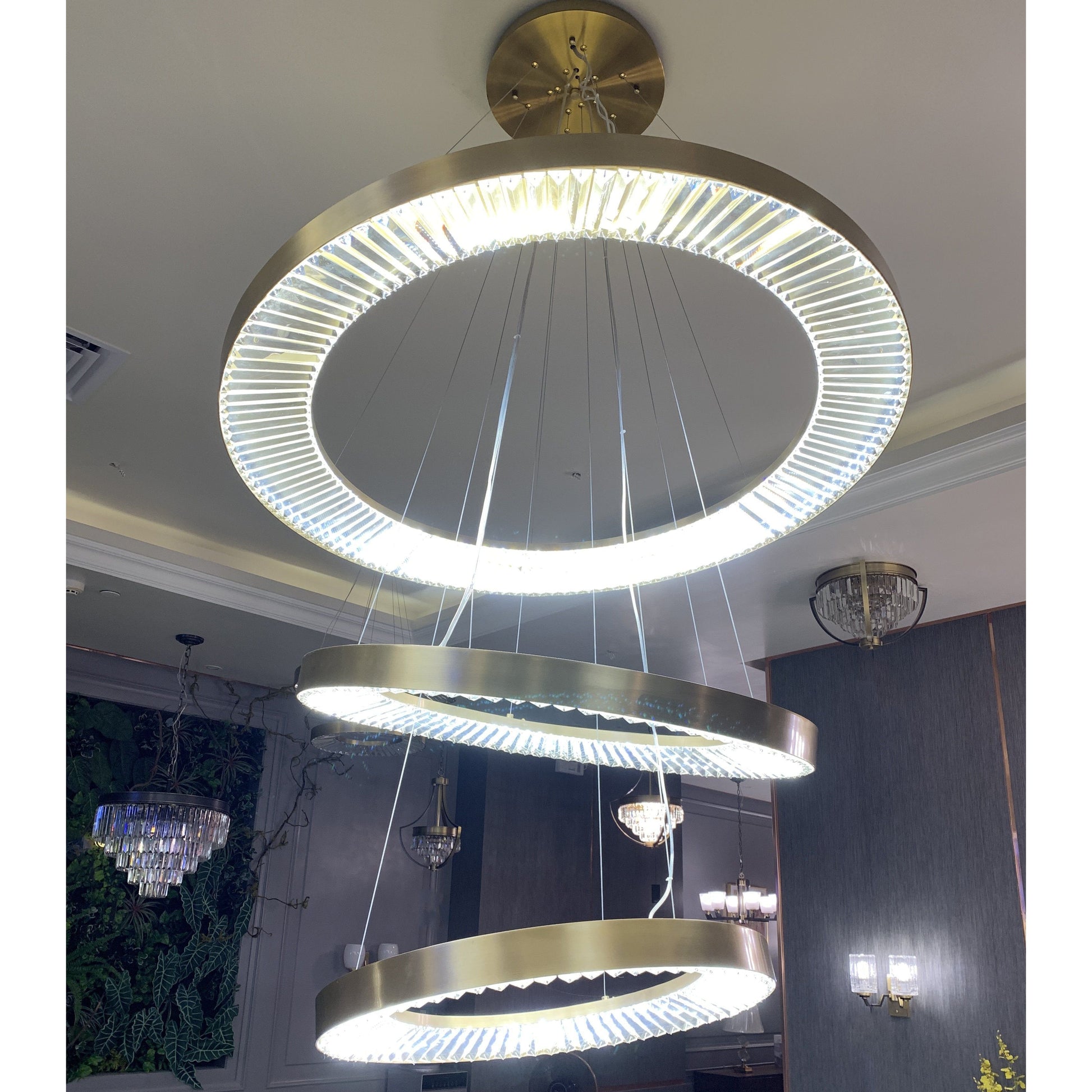Liam Round Ring LED Chandelier - Italian Concept