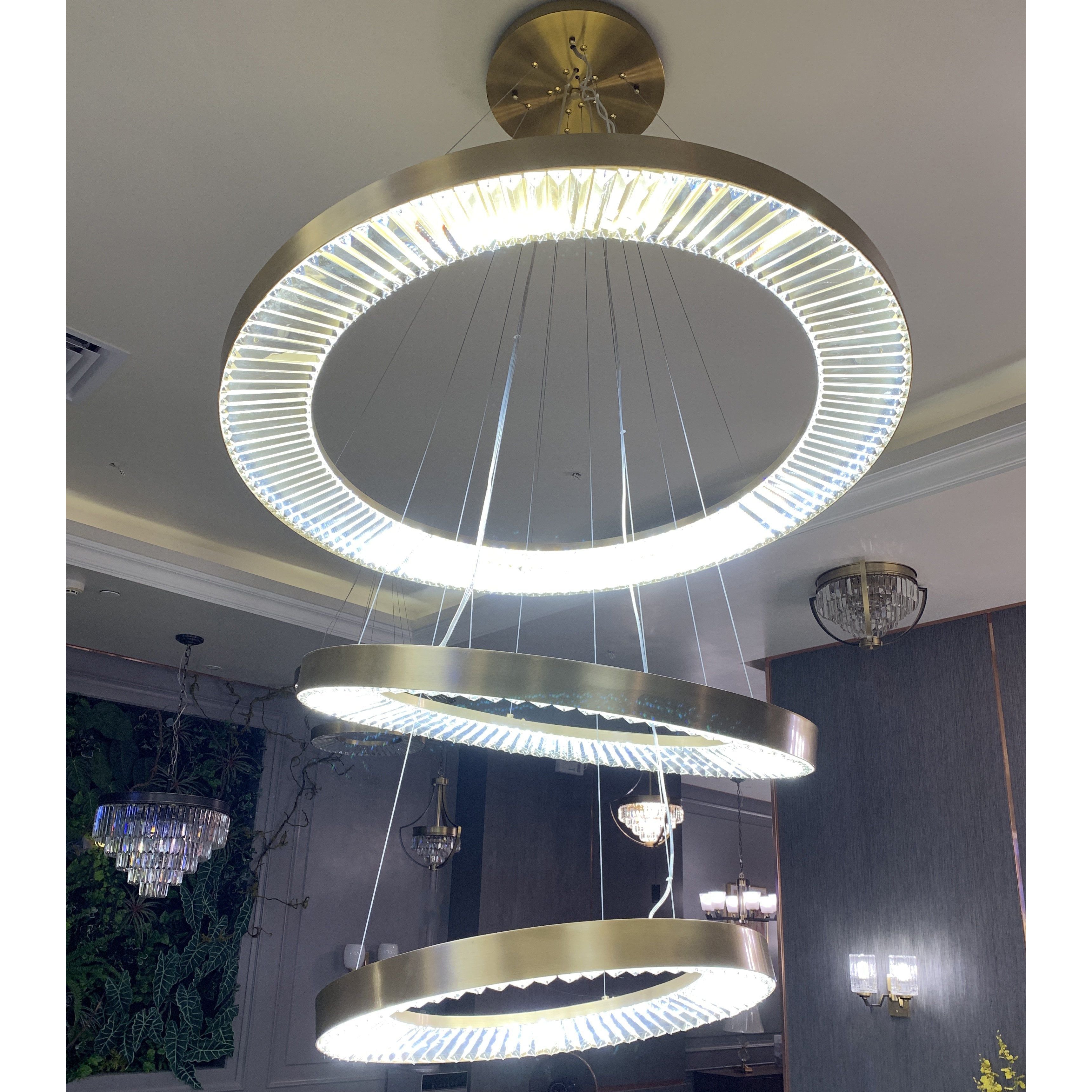 Liam Round Ring LED Chandelier - Italian Concept