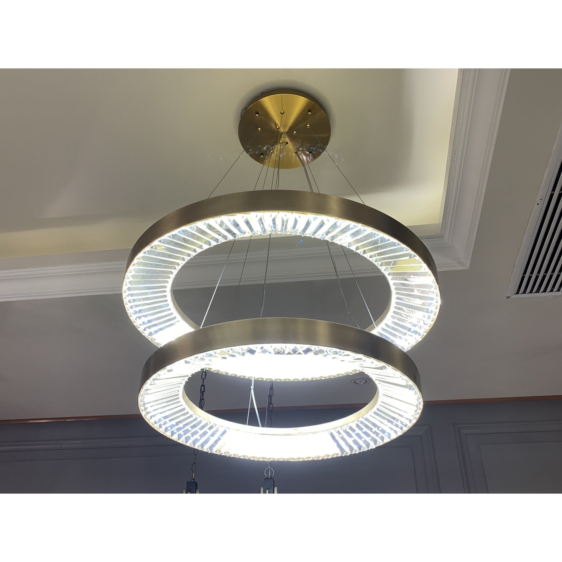 Liam Round Ring LED Chandelier - Italian Concept