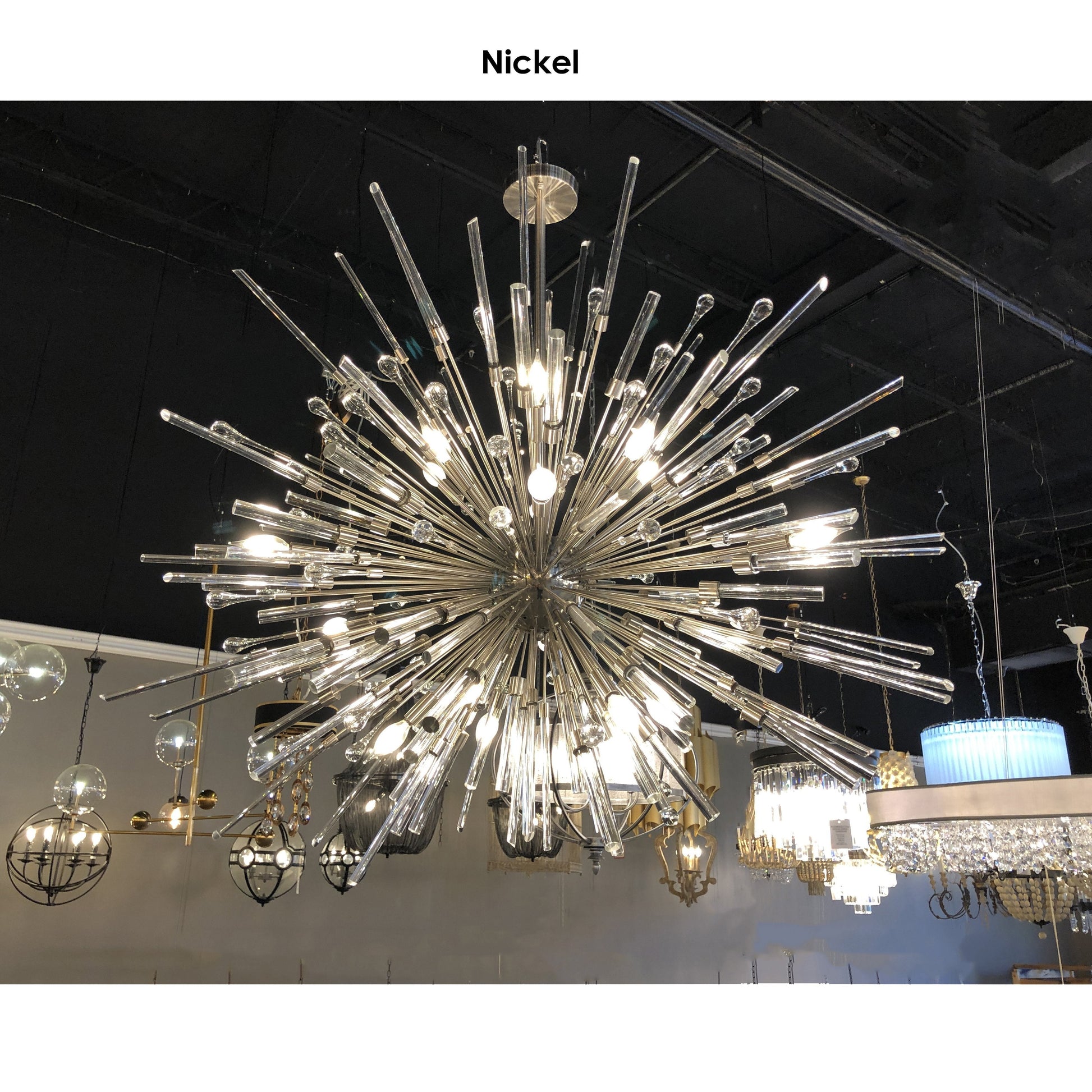 Aisar Sputnik Stardust Starburst Chandelier - Italian Concept - 
