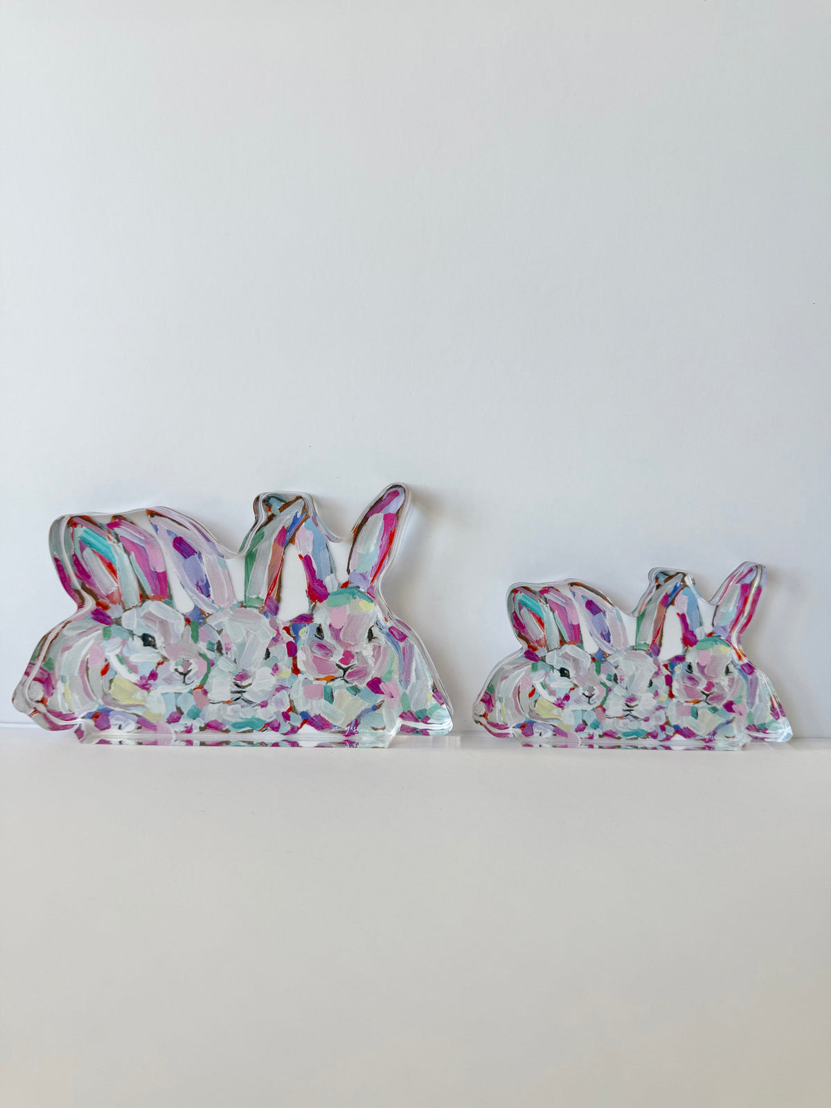 Hip Hap Hop Bunny Acrylic Tabletop Art