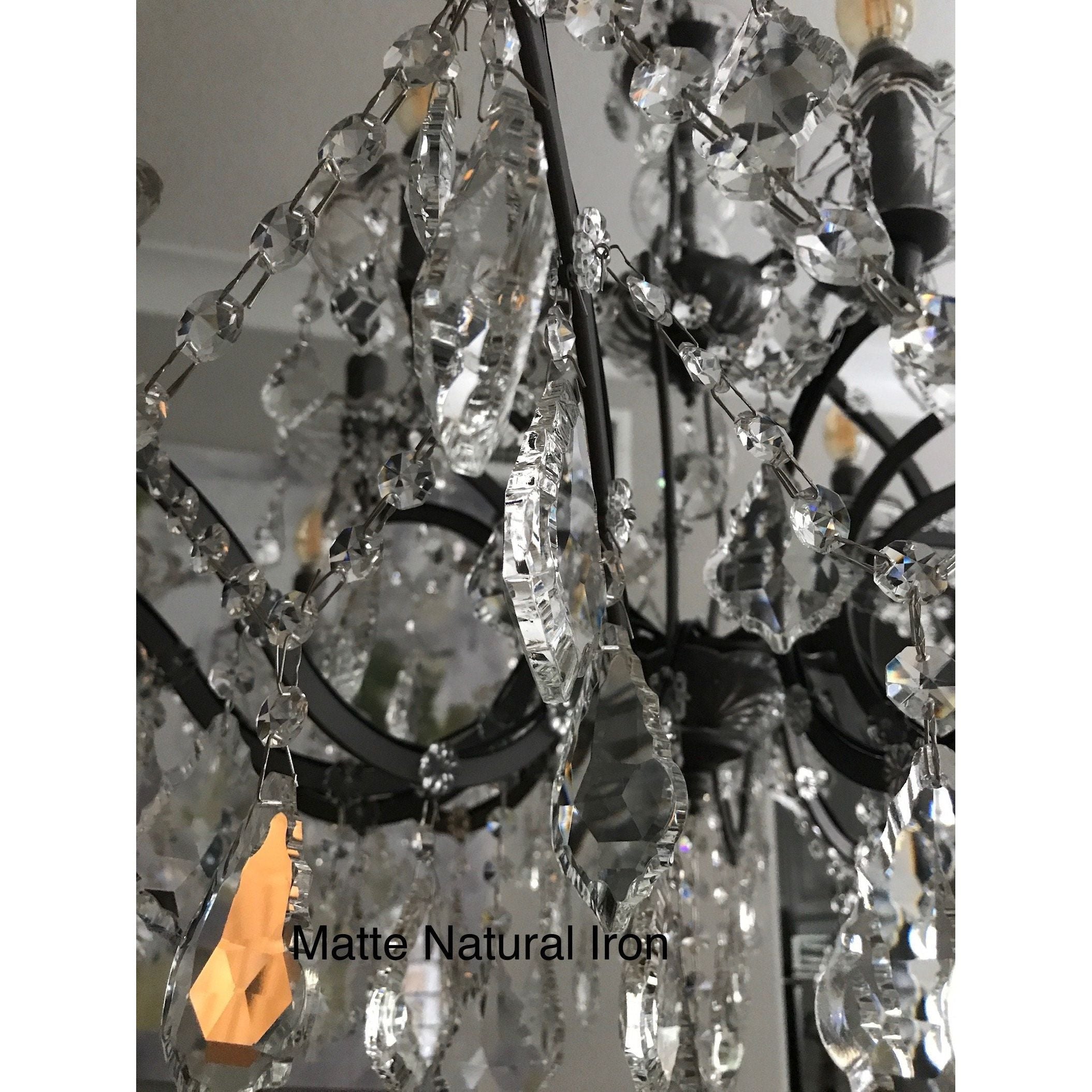 15 Light Rococo Maria Theresa Crystal Chandelier - Italian Concept - 